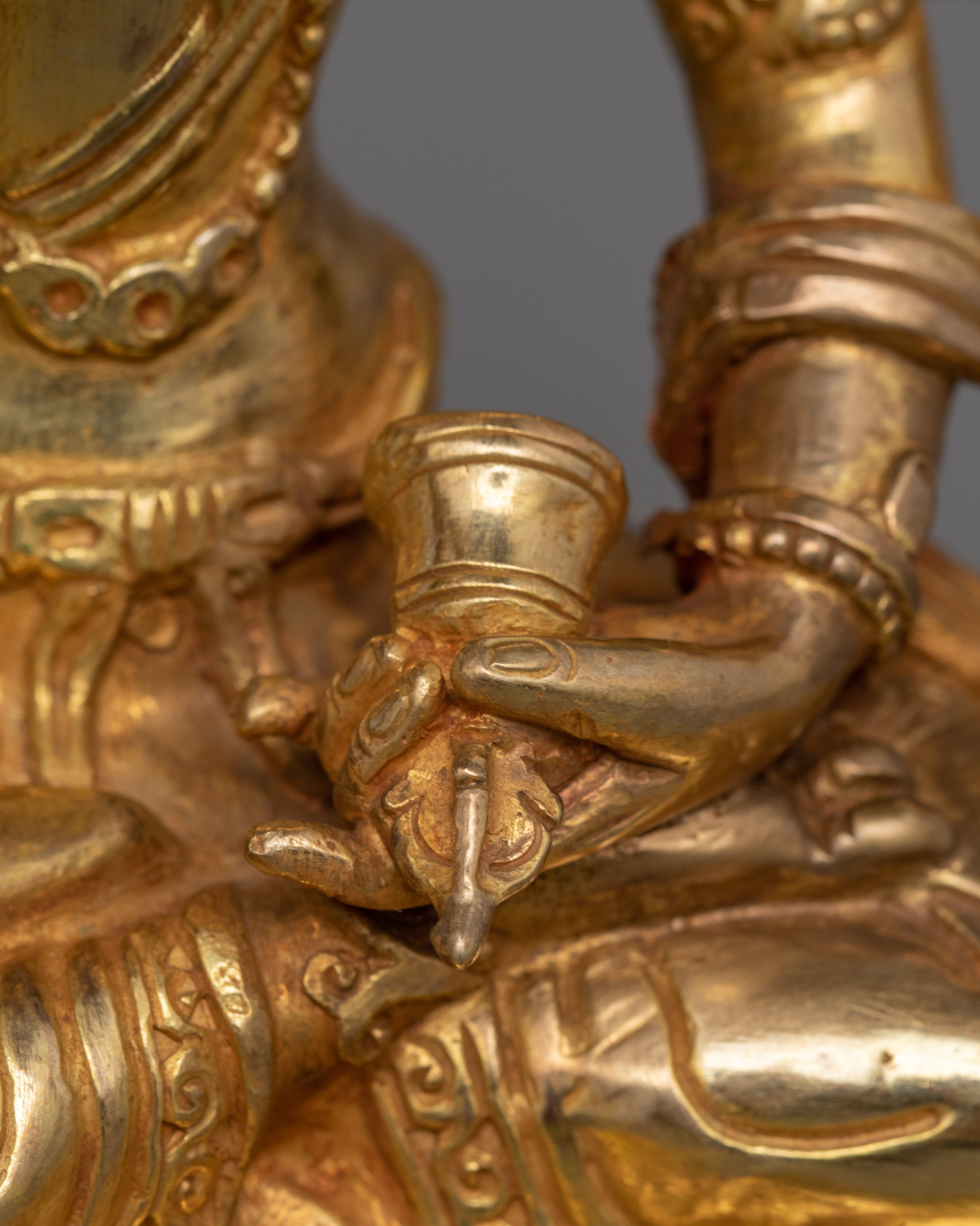 Tibetan Deity of Purification Vajrasattva Statue | Inner Peace and Transformation