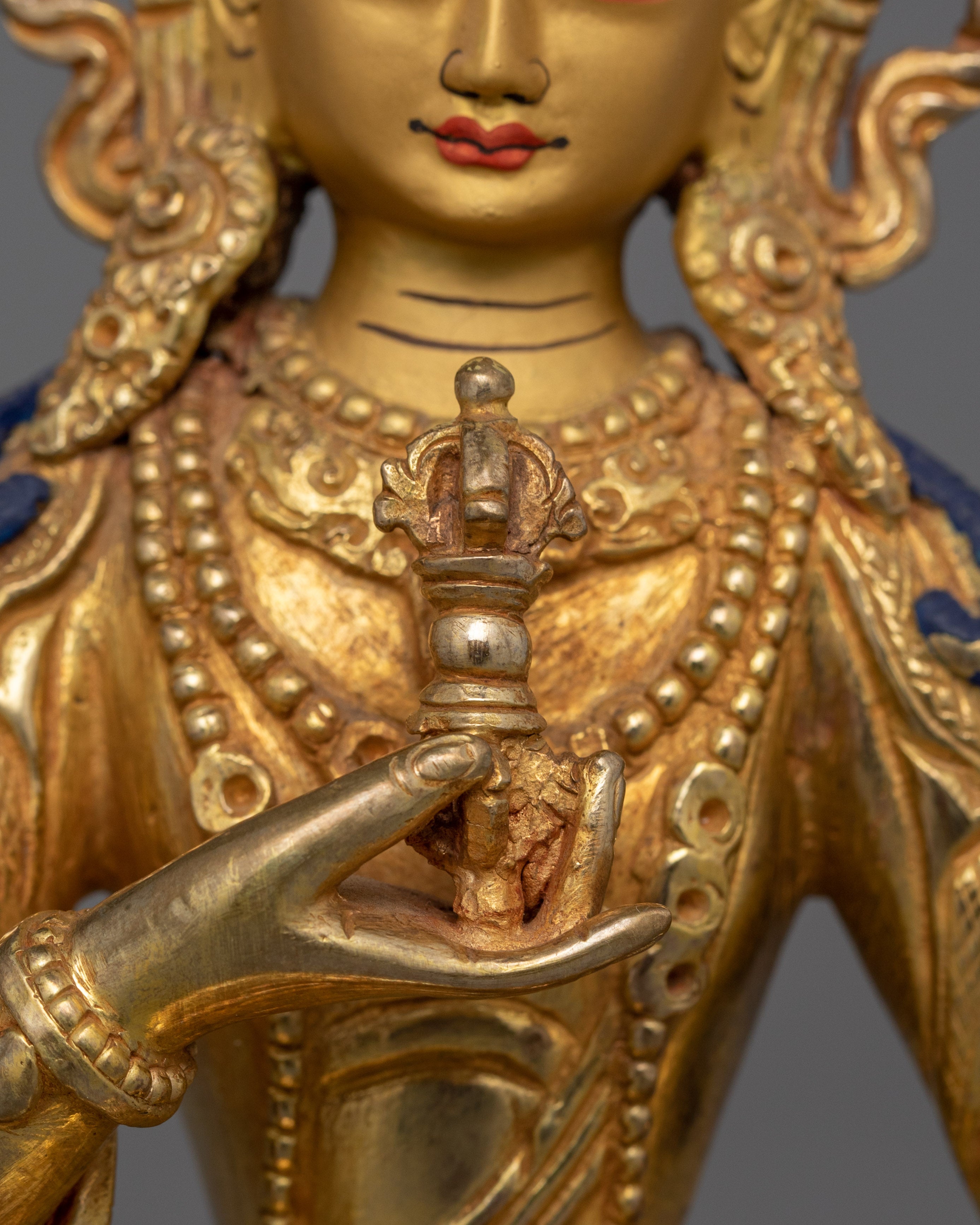 Tibetan Deity of Purification Vajrasattva Statue | Inner Peace and Transformation
