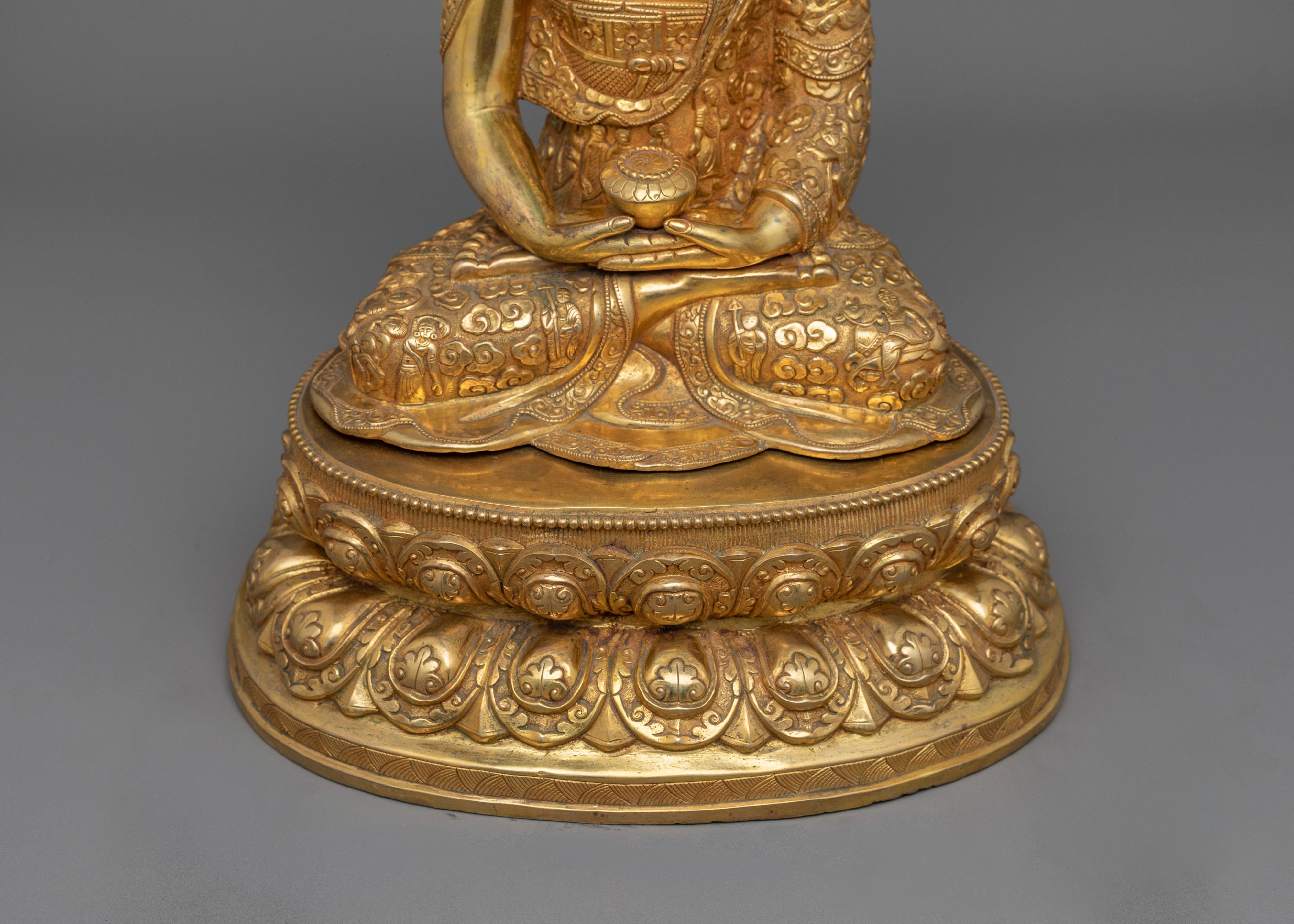 Buddhist Sculpture of Amitabha Buddha | Buddha of Pure Land