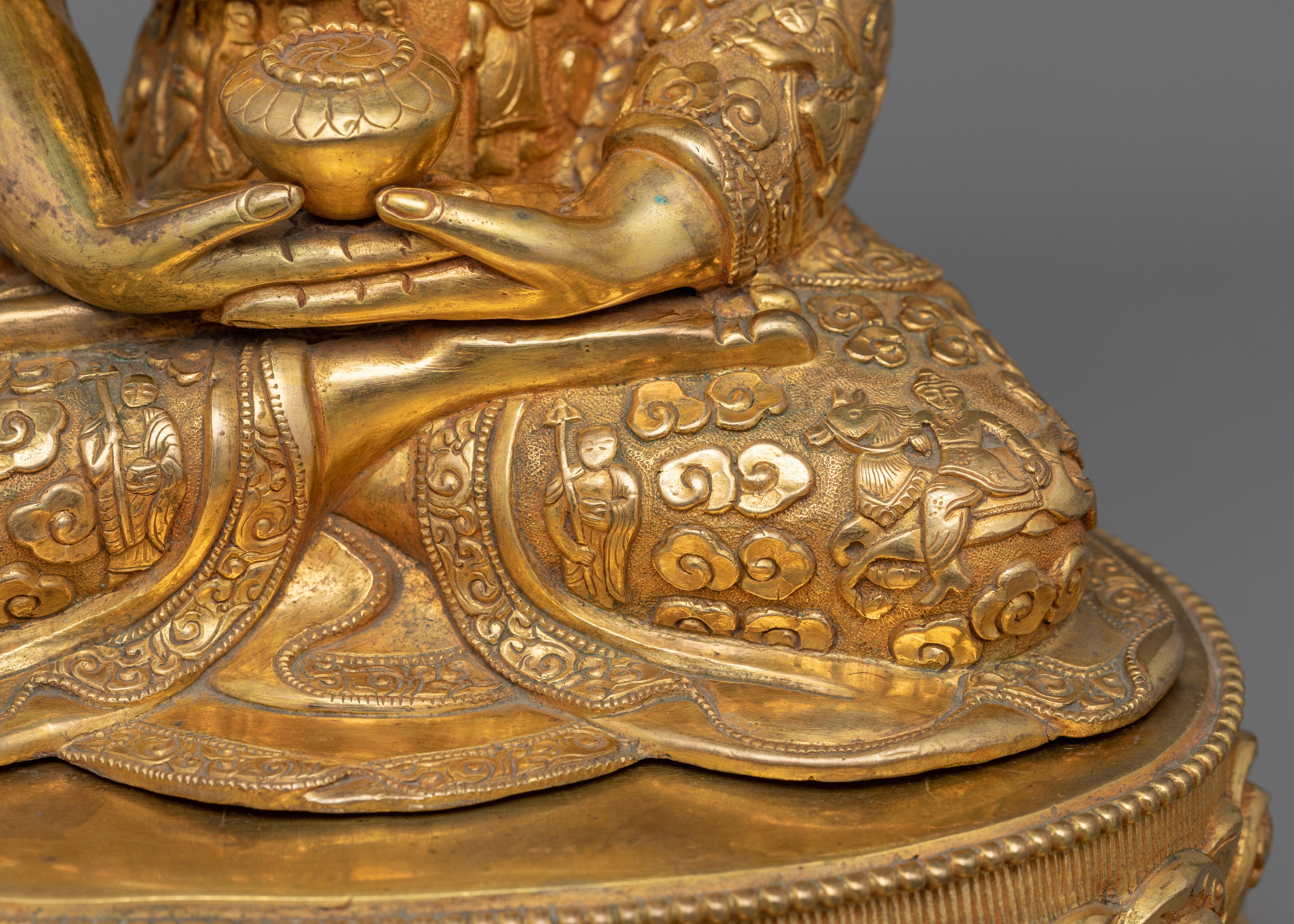 Buddhist Sculpture of Amitabha Buddha | Buddha of Pure Land