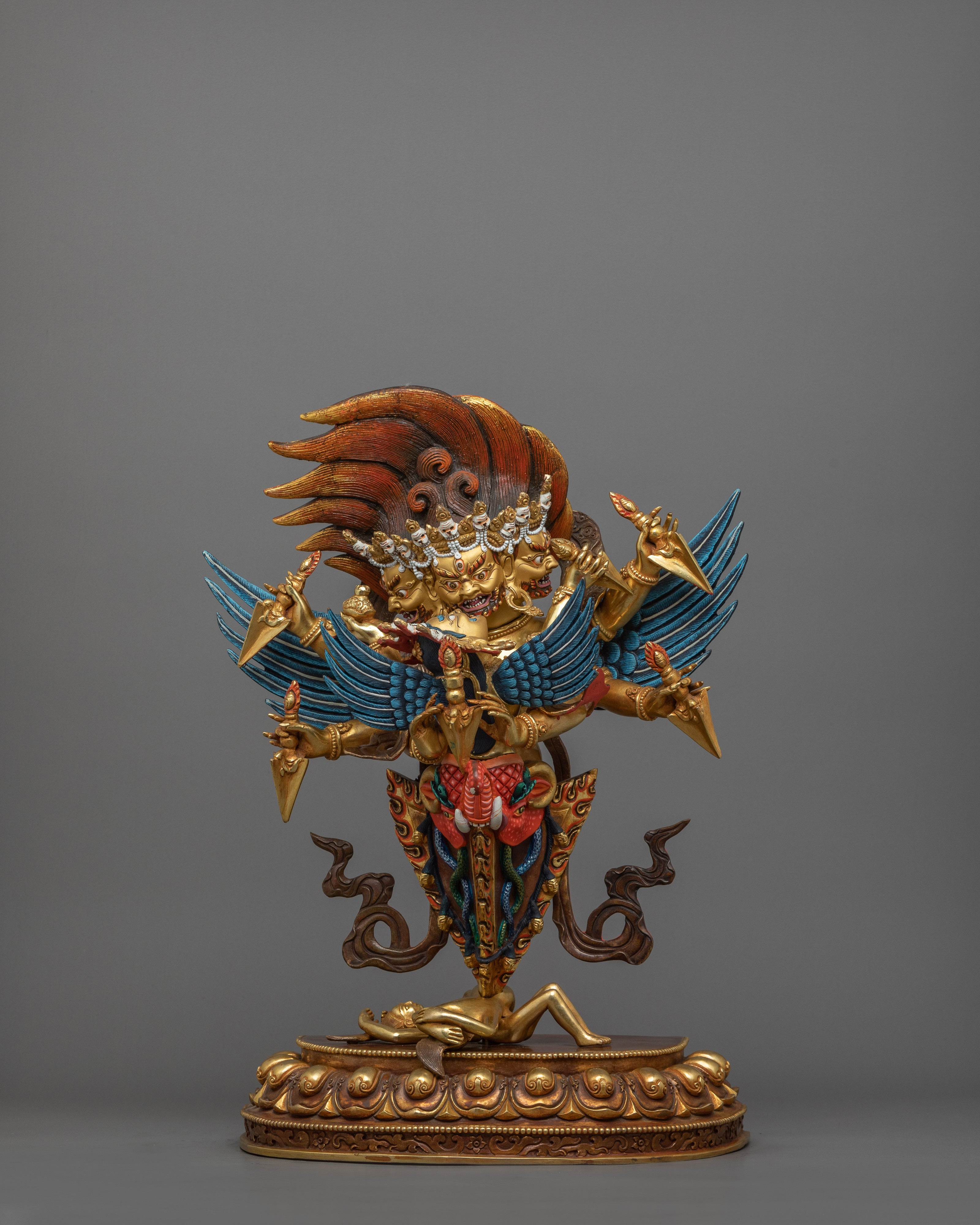 The Ultimate Protector Vajrakilaya Sculpture | Destroyer of Obstacles