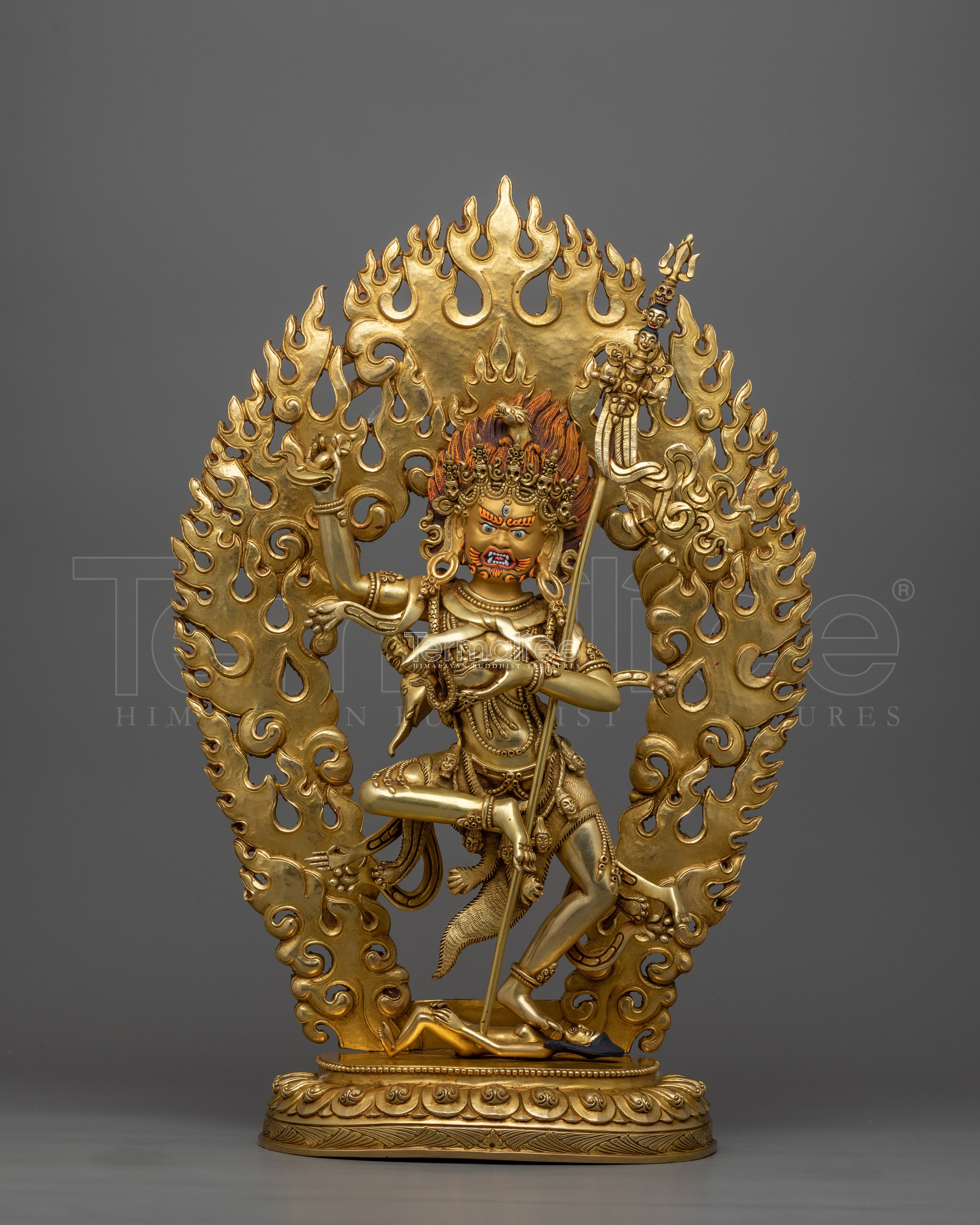Troma Nagmo Sculpture | Wrathful Dakini of Ultimate Wisdom