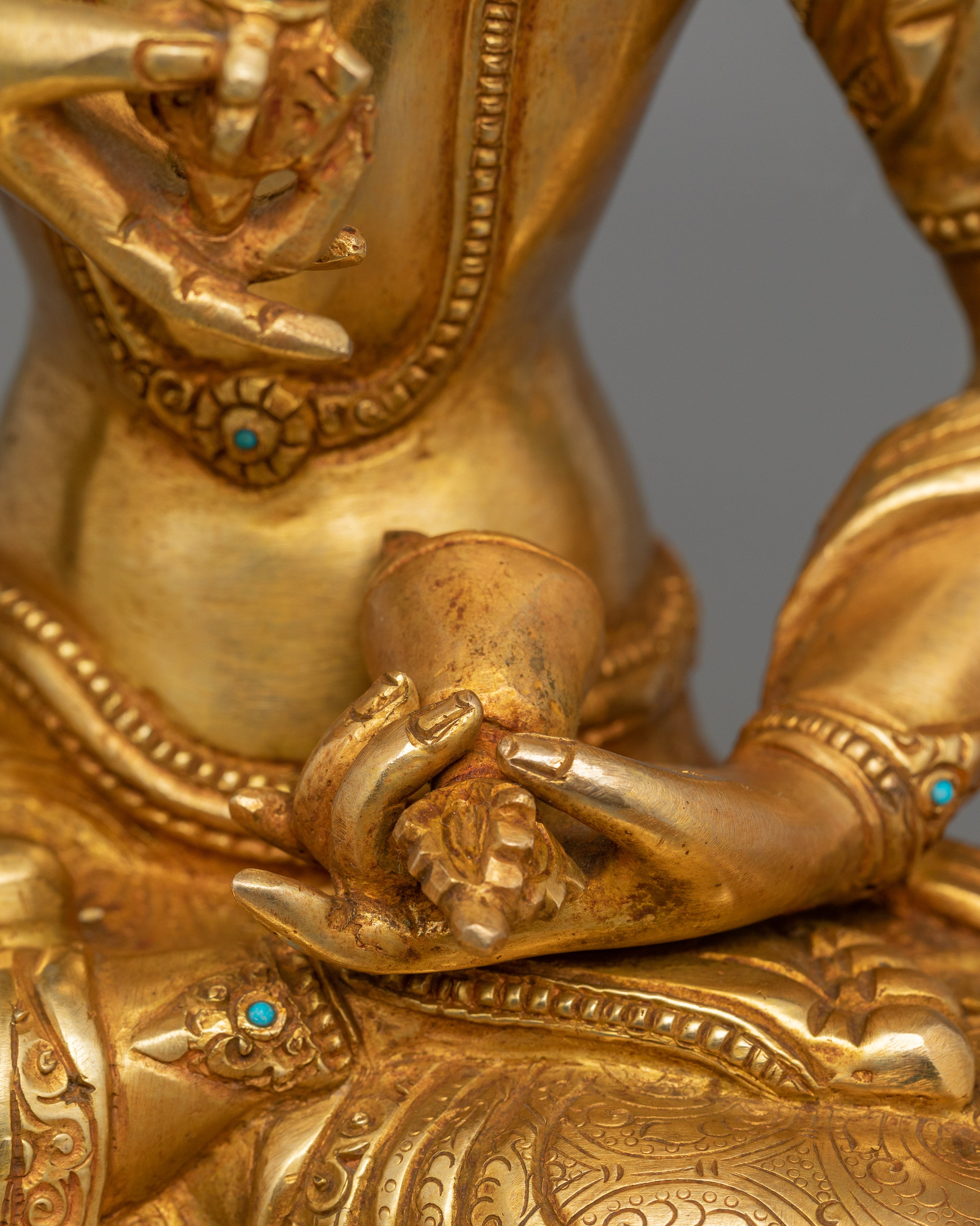 Buddhist Purification Vajrasattva Statue | Traditional Himalayan Art