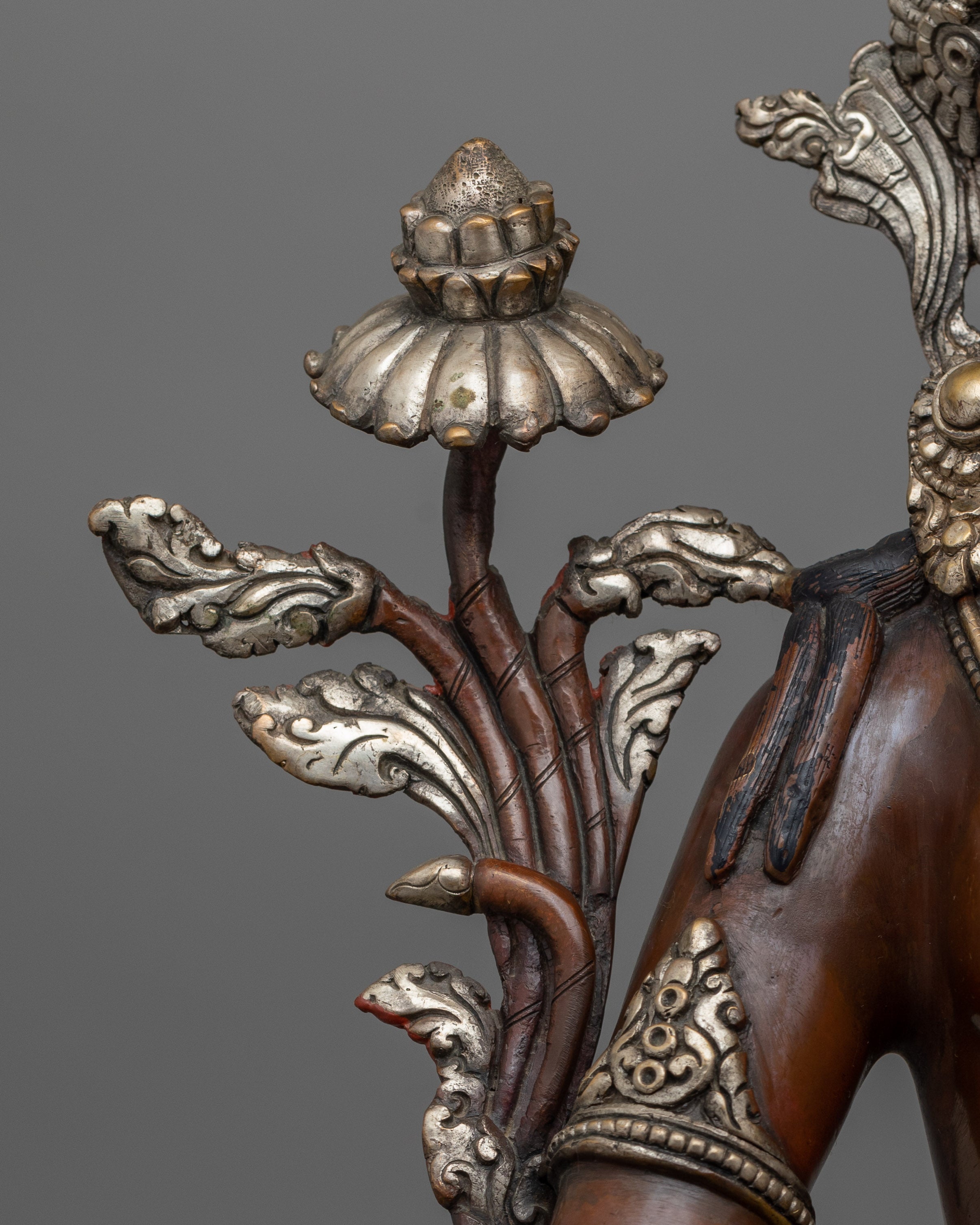 Handcrafted Divine Green Tara Deity Statue | Manifestation of Compassionate Grace