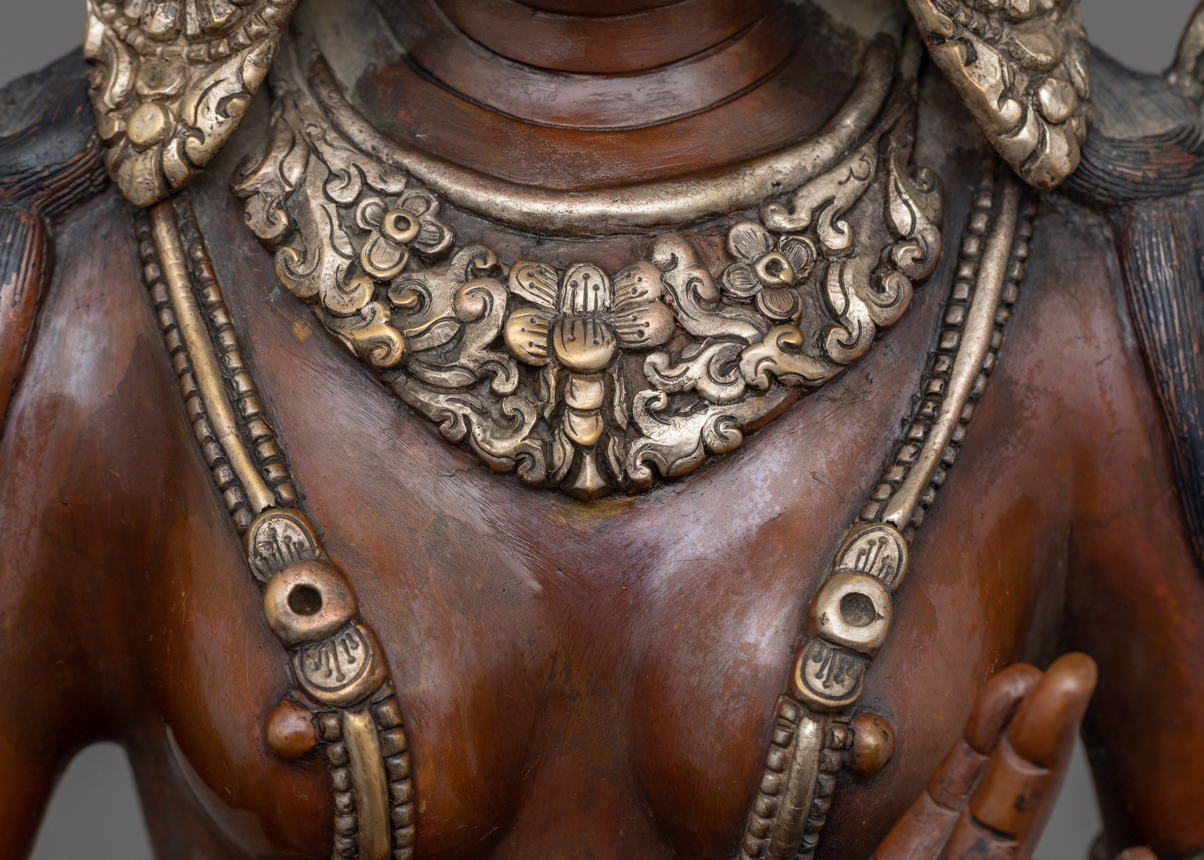 Handcrafted Divine Green Tara Deity Statue | Manifestation of Compassionate Grace