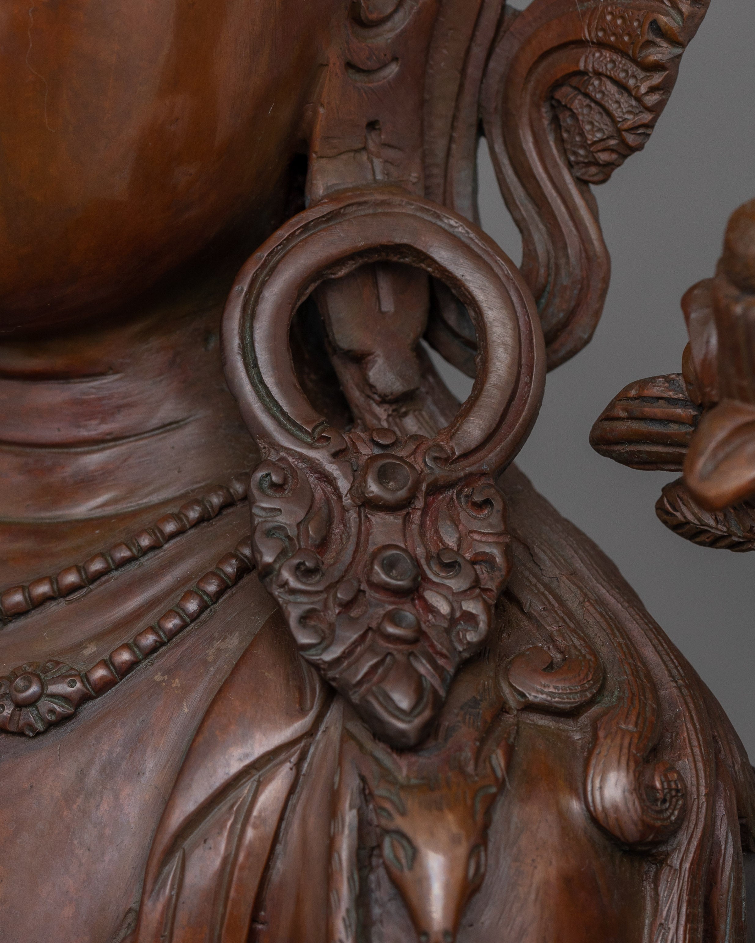 Himalayan 4-Armed Chenrezig Sculpture | Bodhisattva of Compassion and Healing