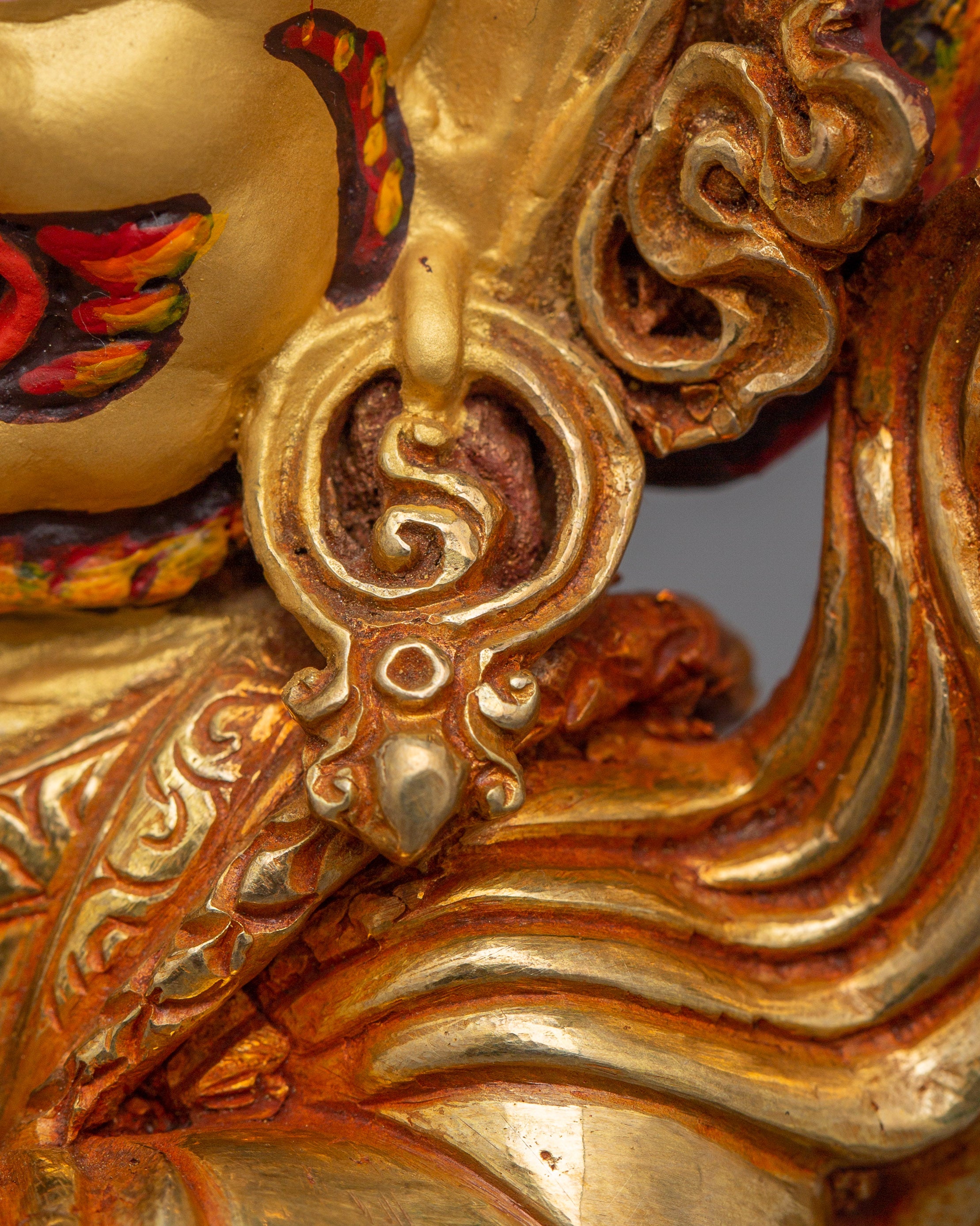Tibetan Figurine of Mahakala Bernakchen | The Protector Deity of Tibetan Buddhism