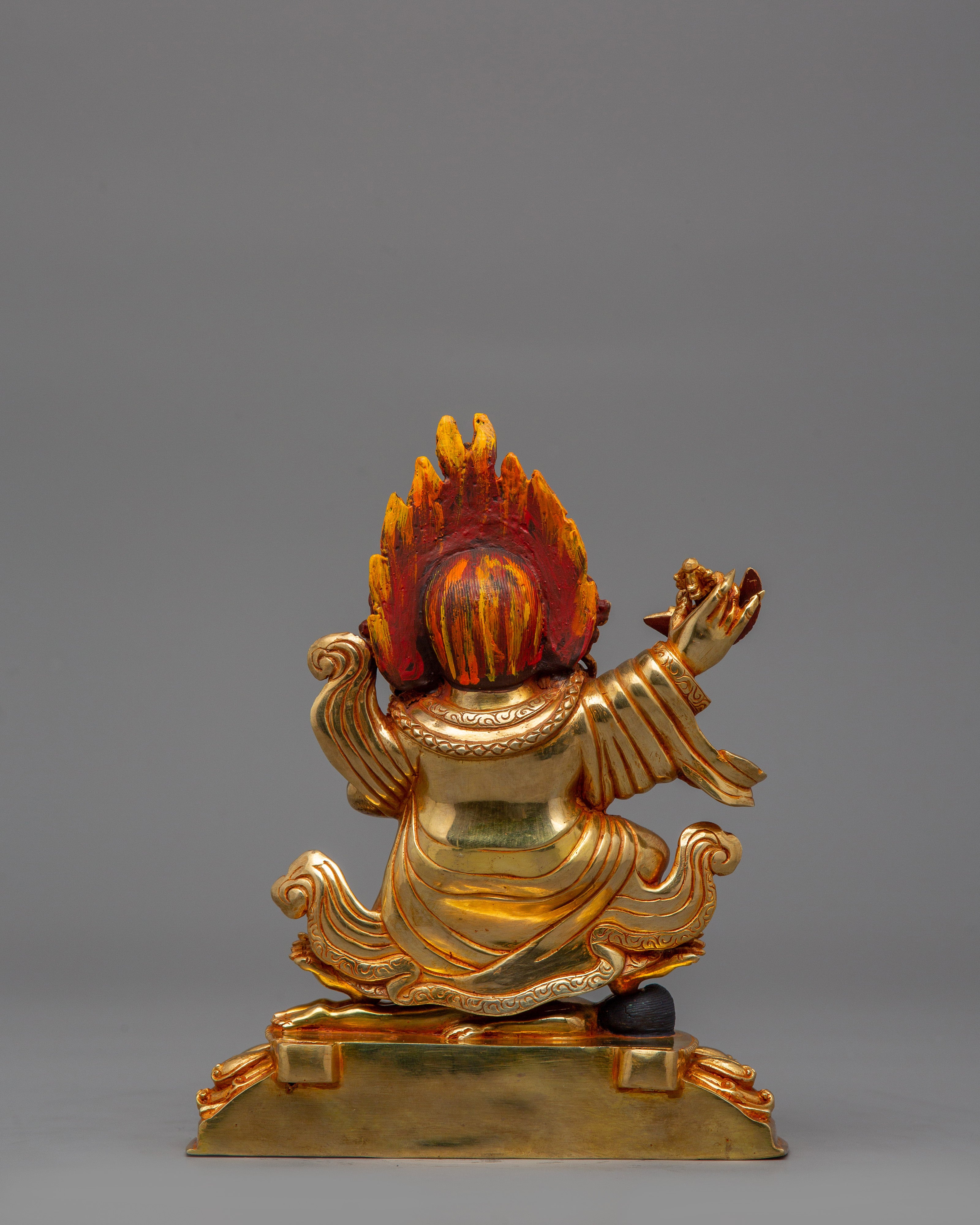 Tibetan Figurine of Mahakala Bernakchen | The Protector Deity of Tibetan Buddhism