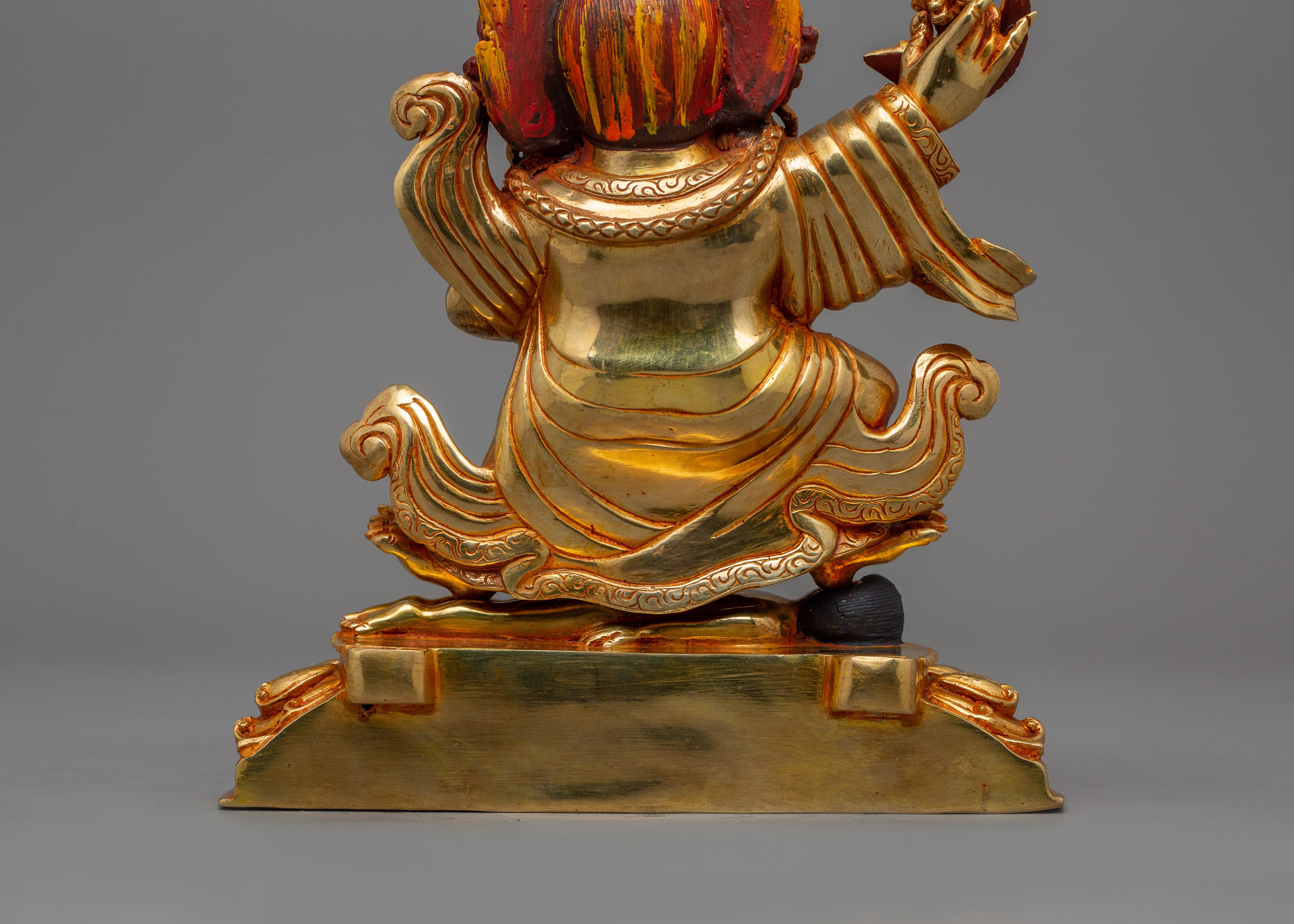 Tibetan Figurine of Mahakala Bernakchen | The Protector Deity of Tibetan Buddhism