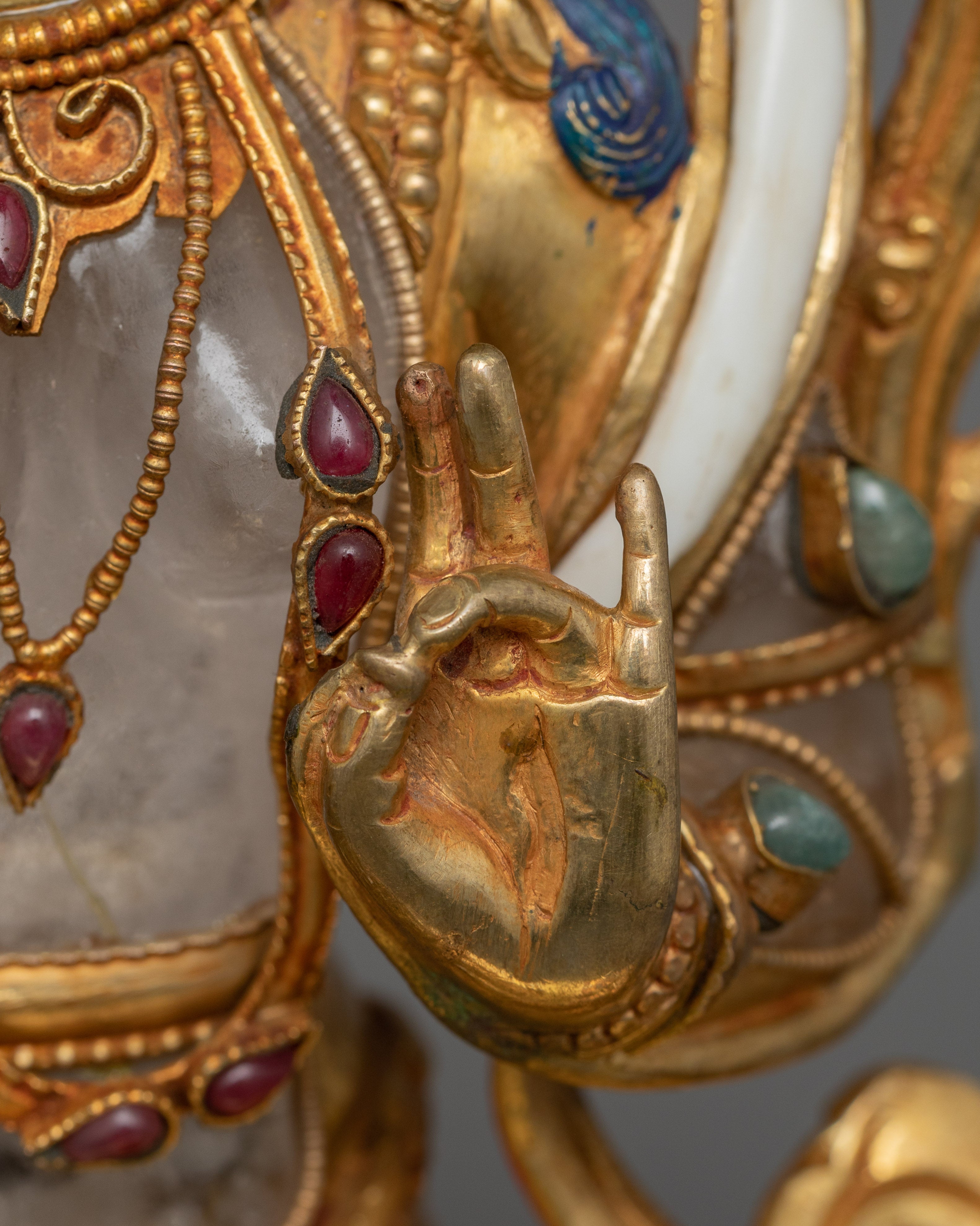 Handcrafted Sacred Sculpture of Sita Tara | Goddess of Compassion, and Protection