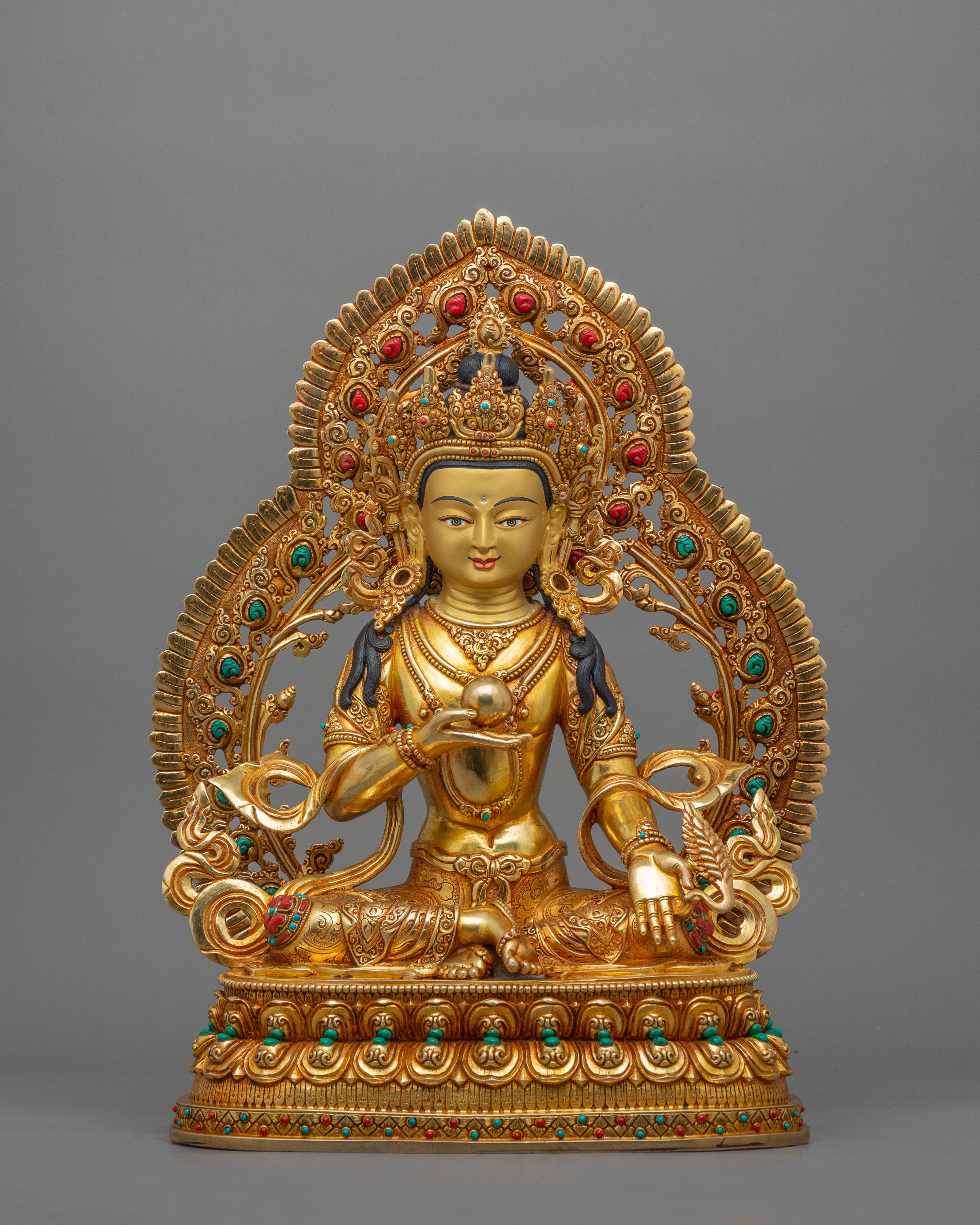 Himalayan Figurine of Kshitigarbha