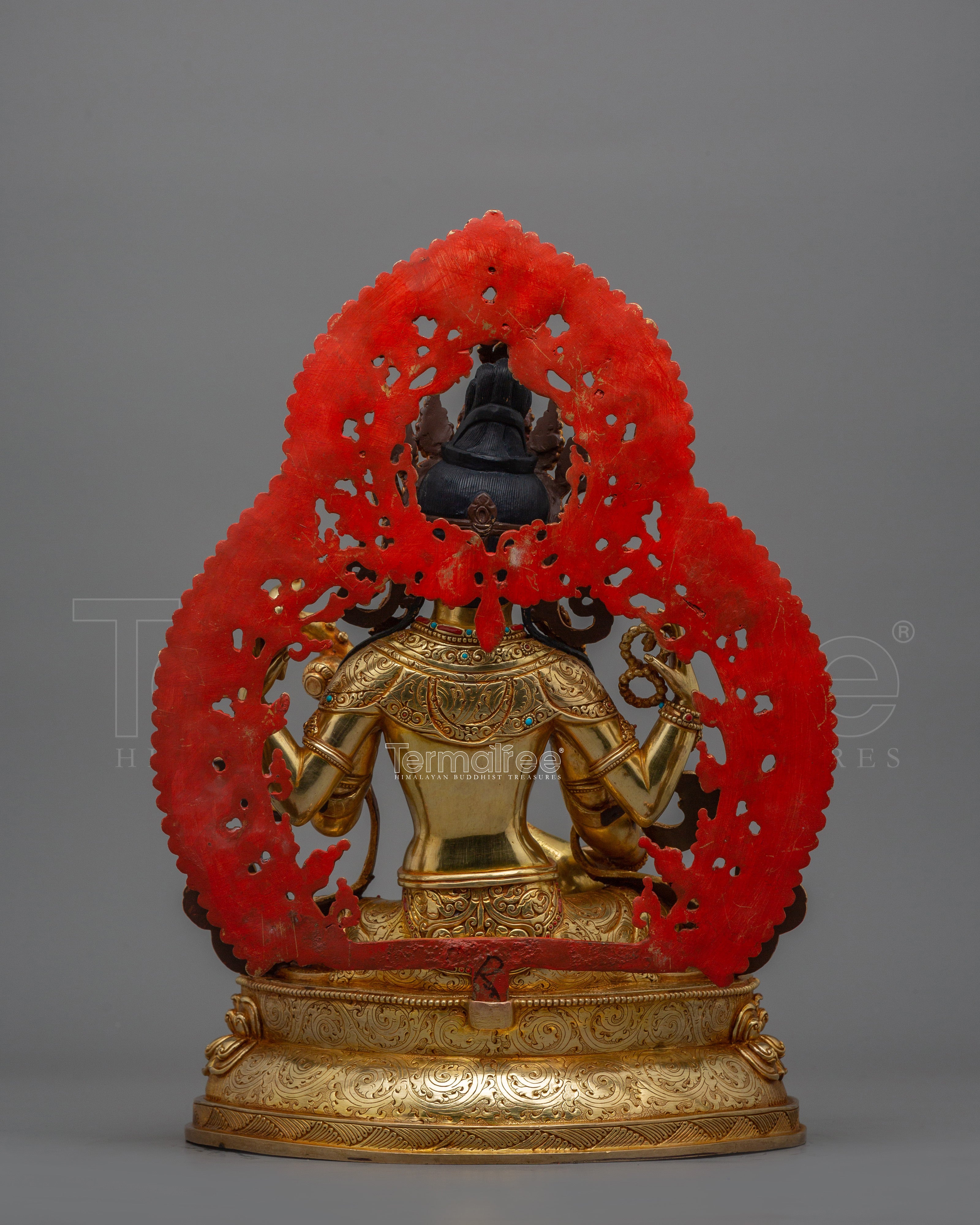 Hindu Goddess Saraswati Figurine | Goddess of Wisdom, Music and Enlightenment