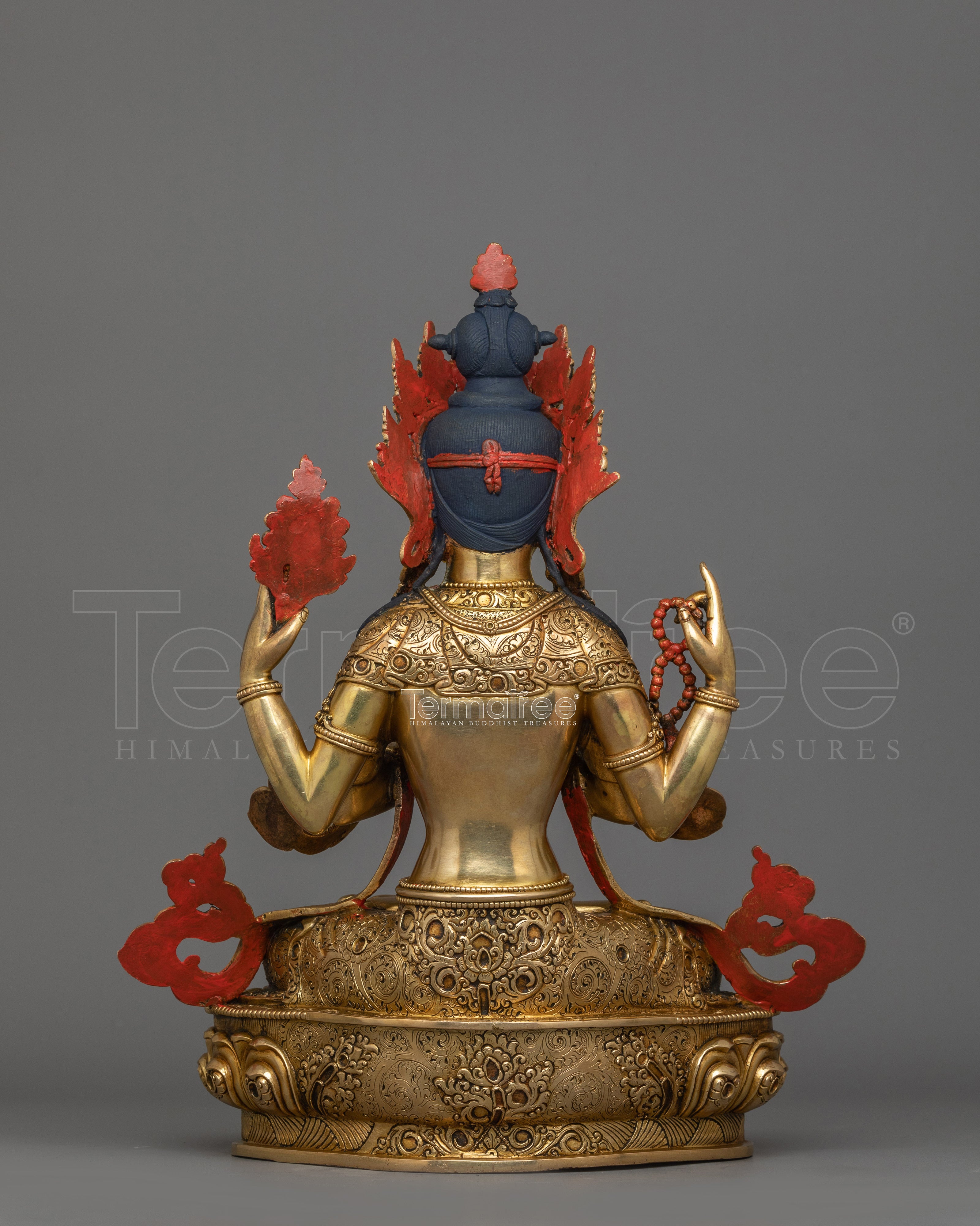 13.8 Inches Chenrezig Statue | Also Known as compassion Deity