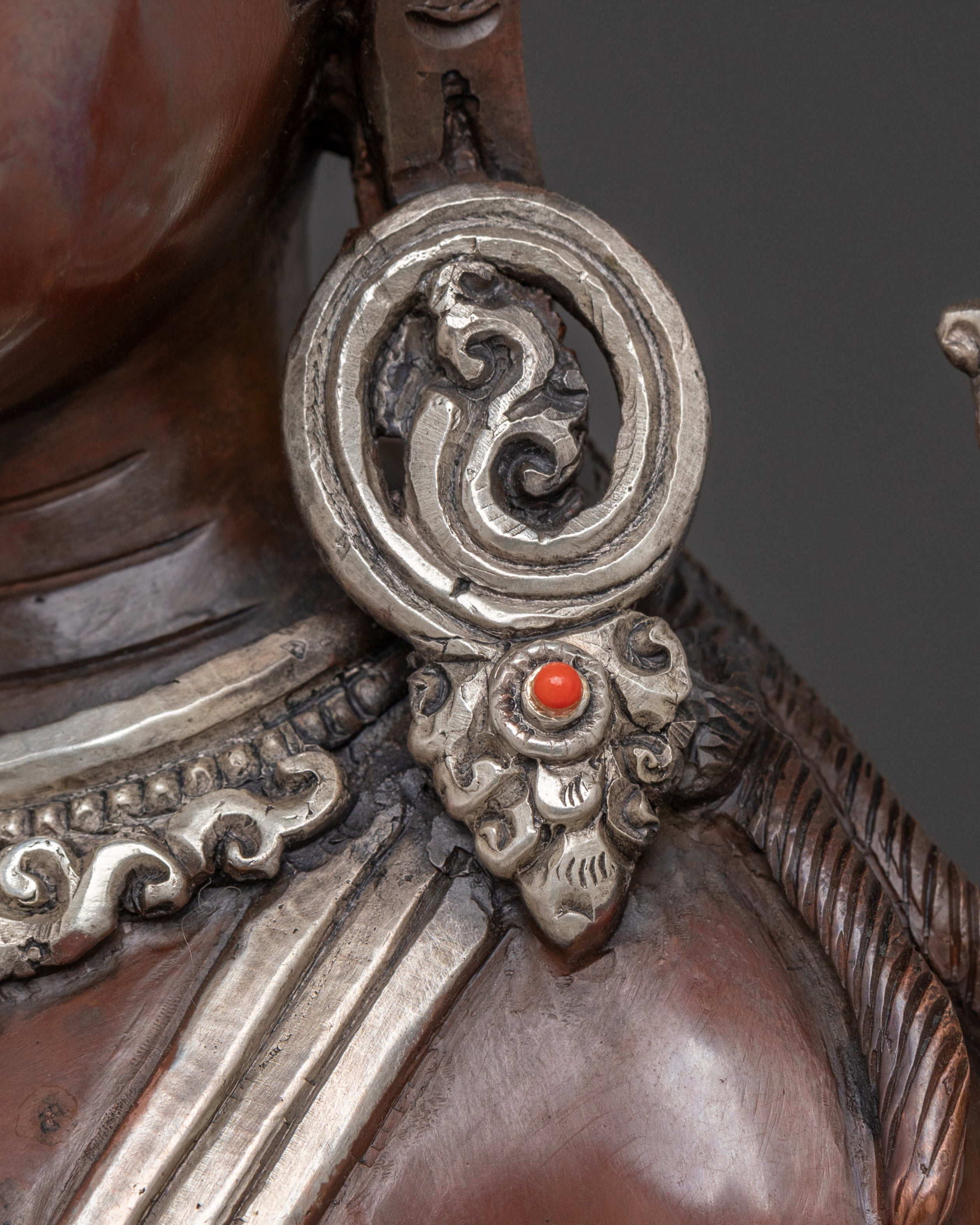 Standing Green Tara Sculpture | Traditional Tibetan Art