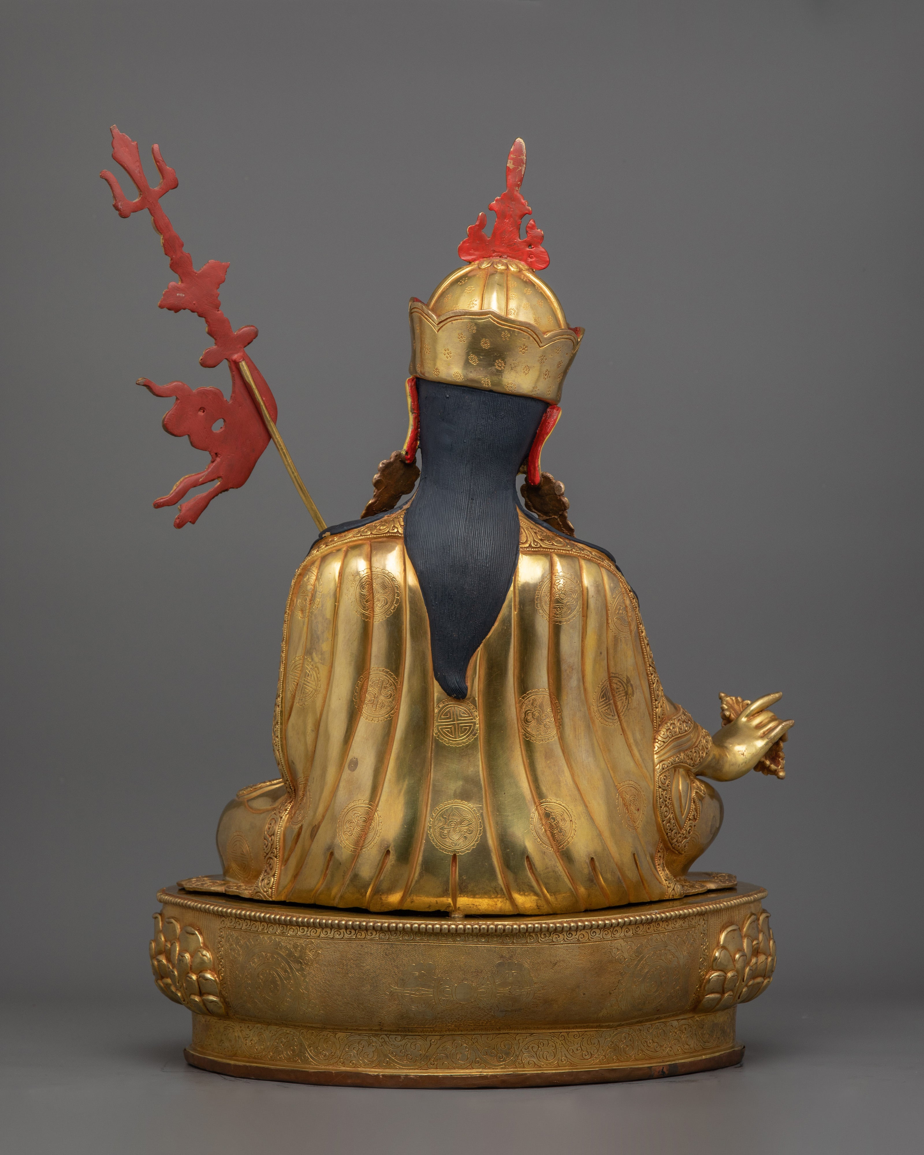 Tibetan Lotus-Born Master "Padmasambhava" Figurine | Guru Rinpoche Sculpture