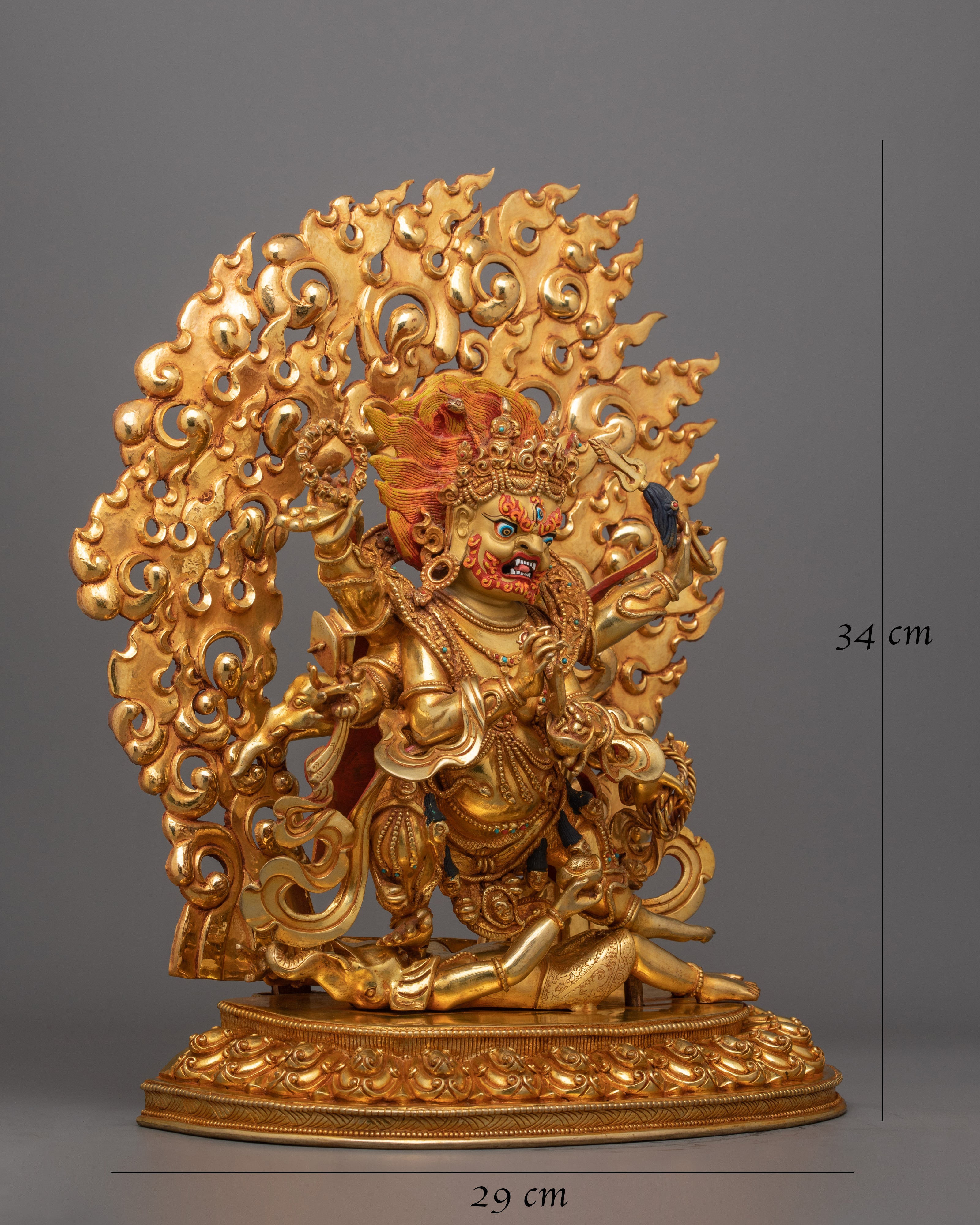 shadbhuja-mahakala-figurine