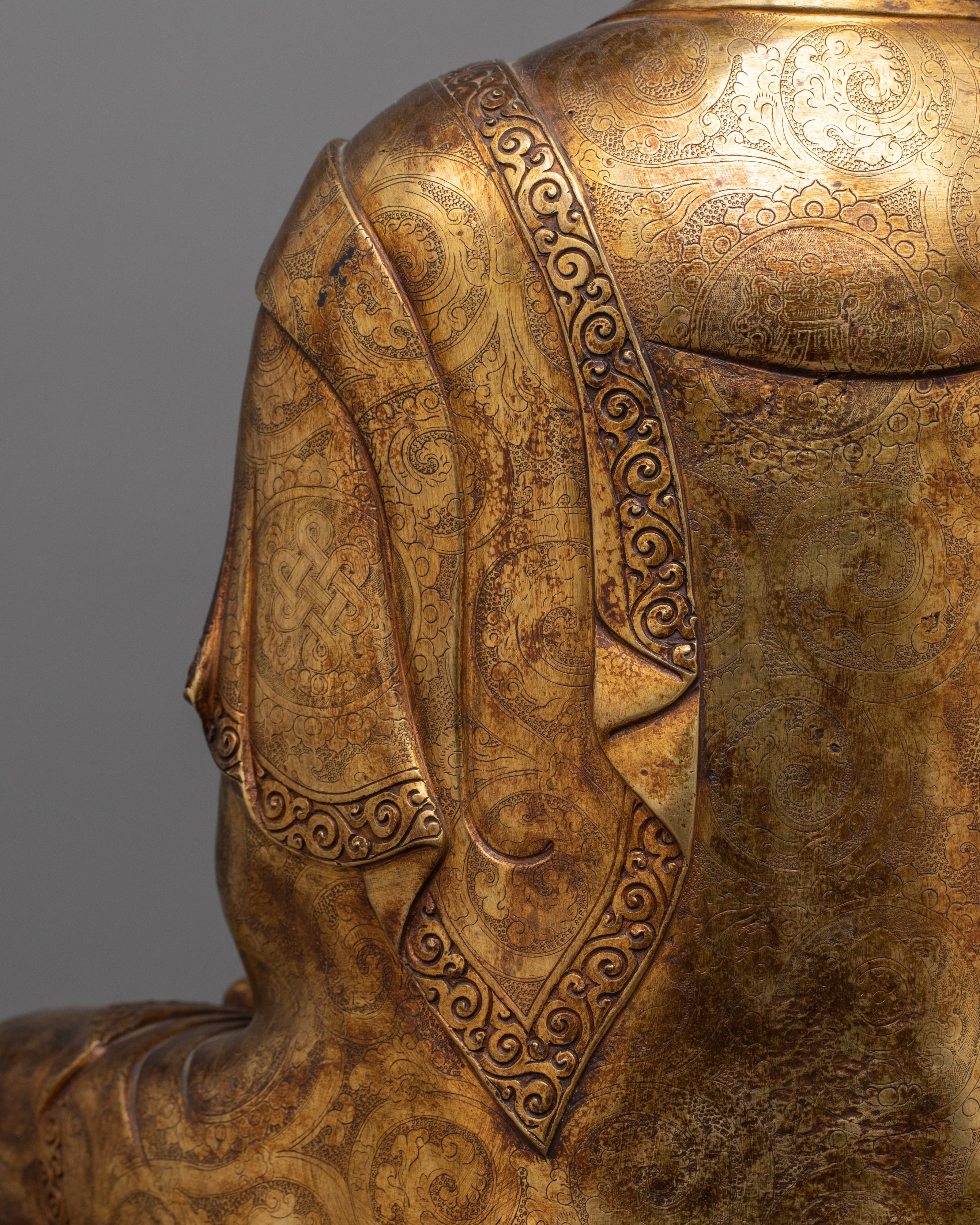 Tibetan Buddhist Figurine of Meditating Buddha Shakyamuni | Buddha of Wisdom, Peace