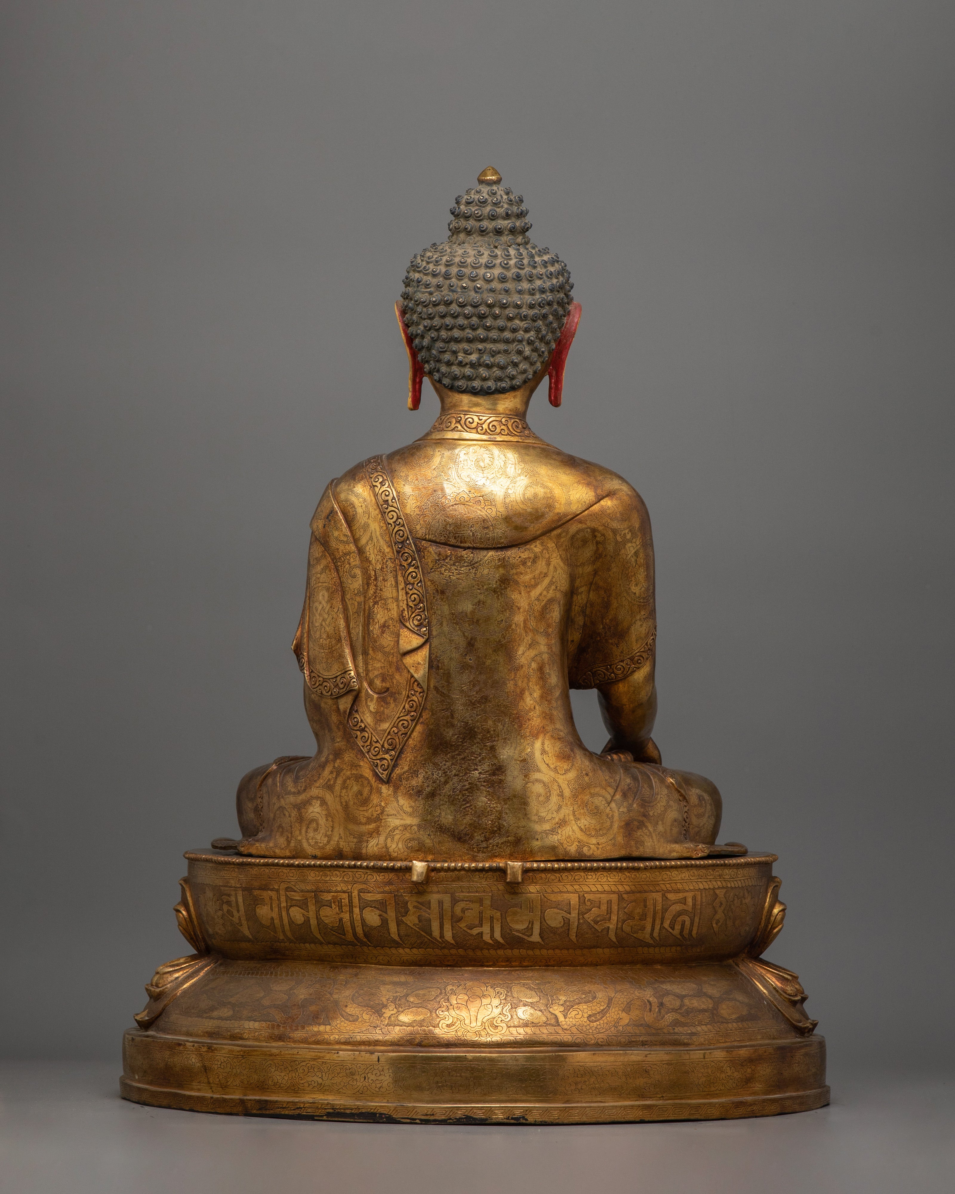 Tibetan Buddhist Figurine of Meditating Buddha Shakyamuni | Buddha of Wisdom, Peace