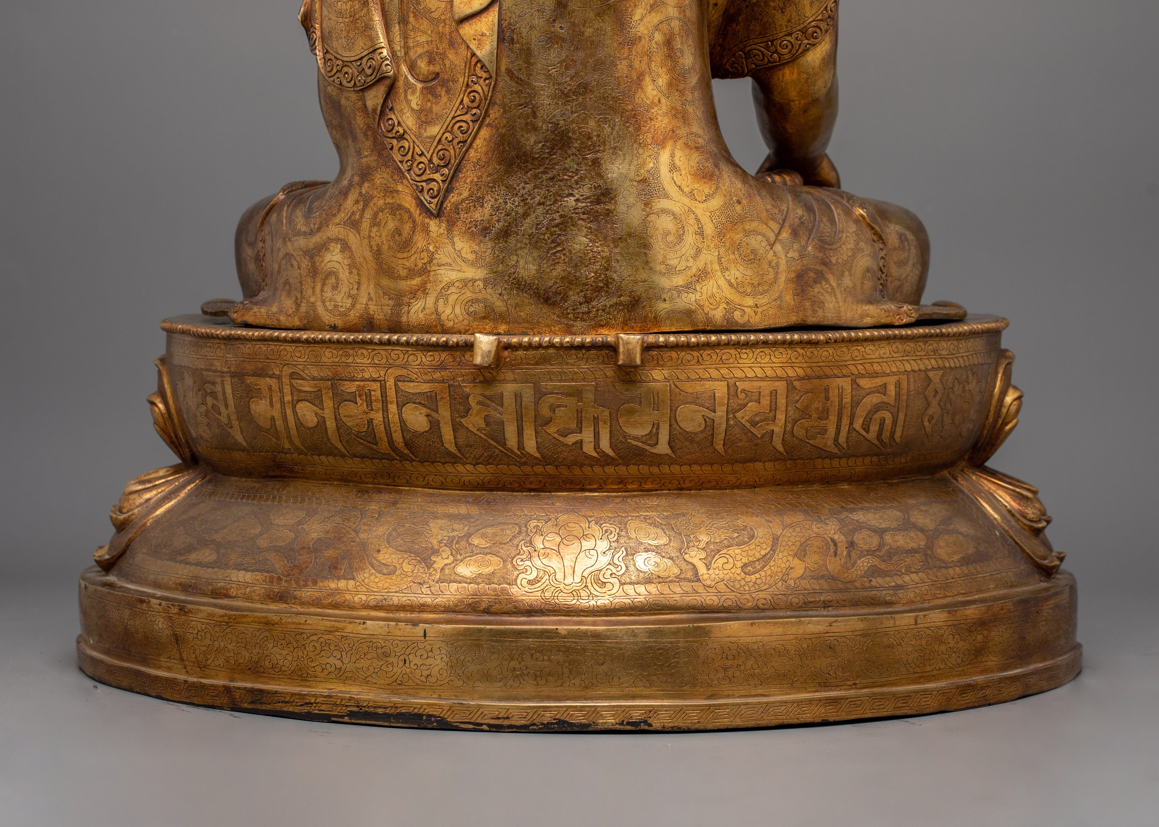 Tibetan Buddhist Figurine of Meditating Buddha Shakyamuni | Buddha of Wisdom, Peace