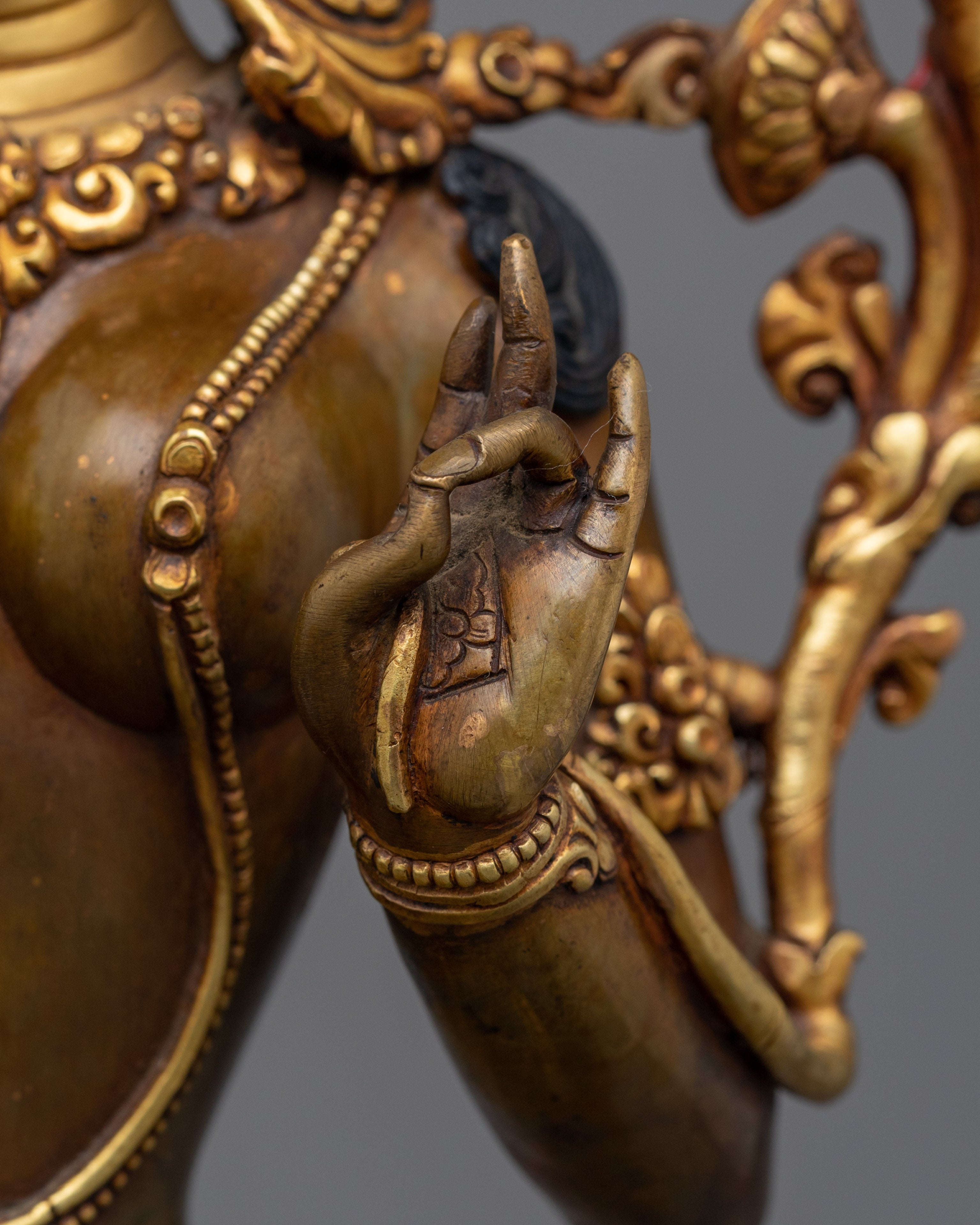 Himalayan Divine Syama Tara Statue | Goddess of Compassion and Healing