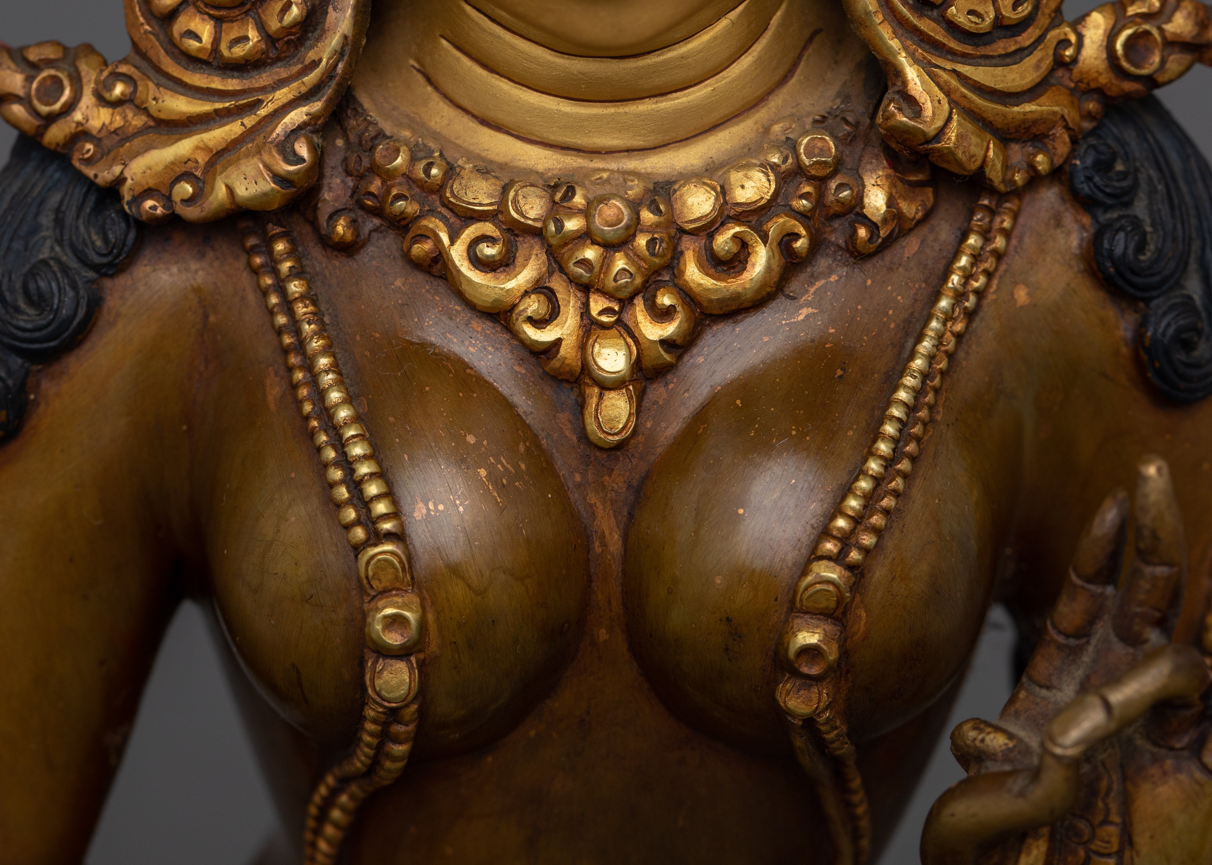 Himalayan Divine Syama Tara Statue | Goddess of Compassion and Healing