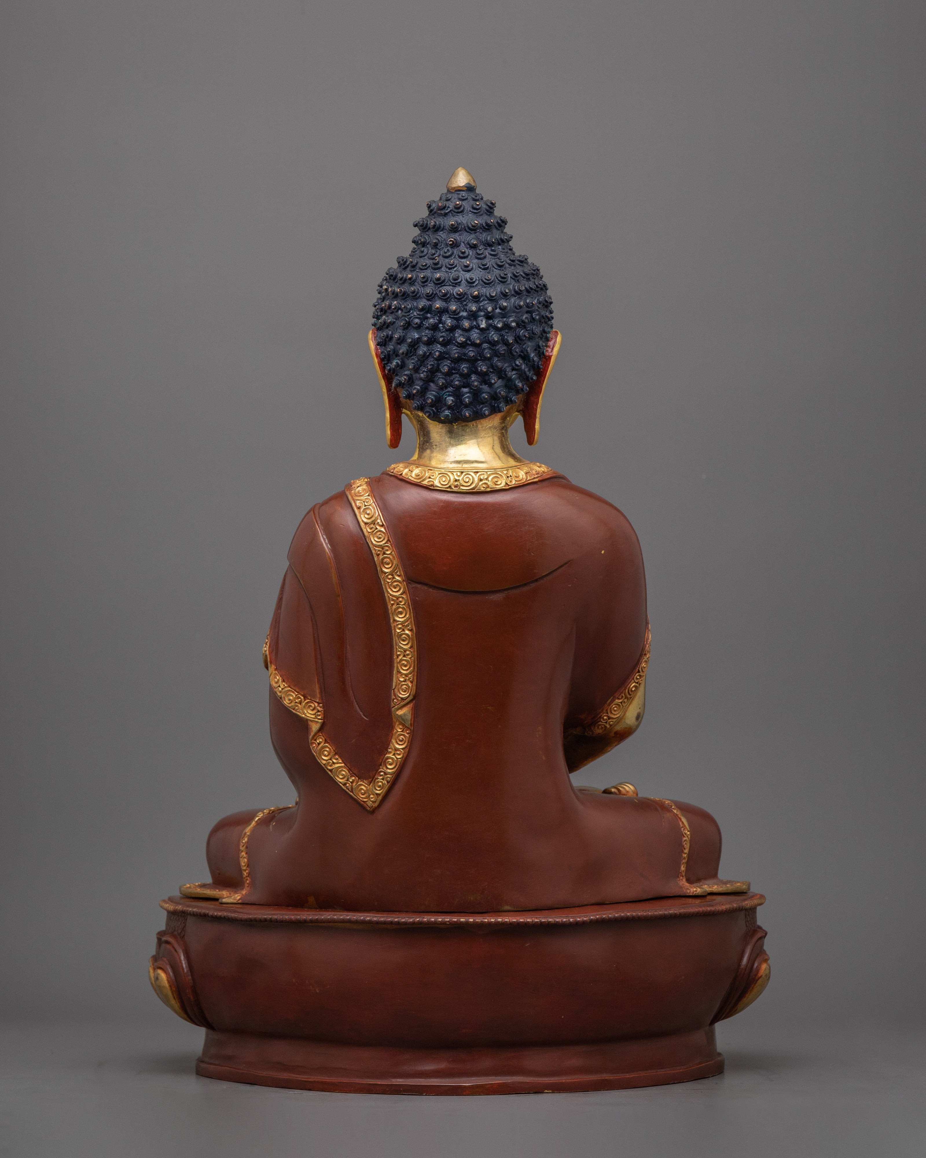Handmade Buddha of Infinite Light Amitabha Statue | Spiritual Peaceful Home Decor