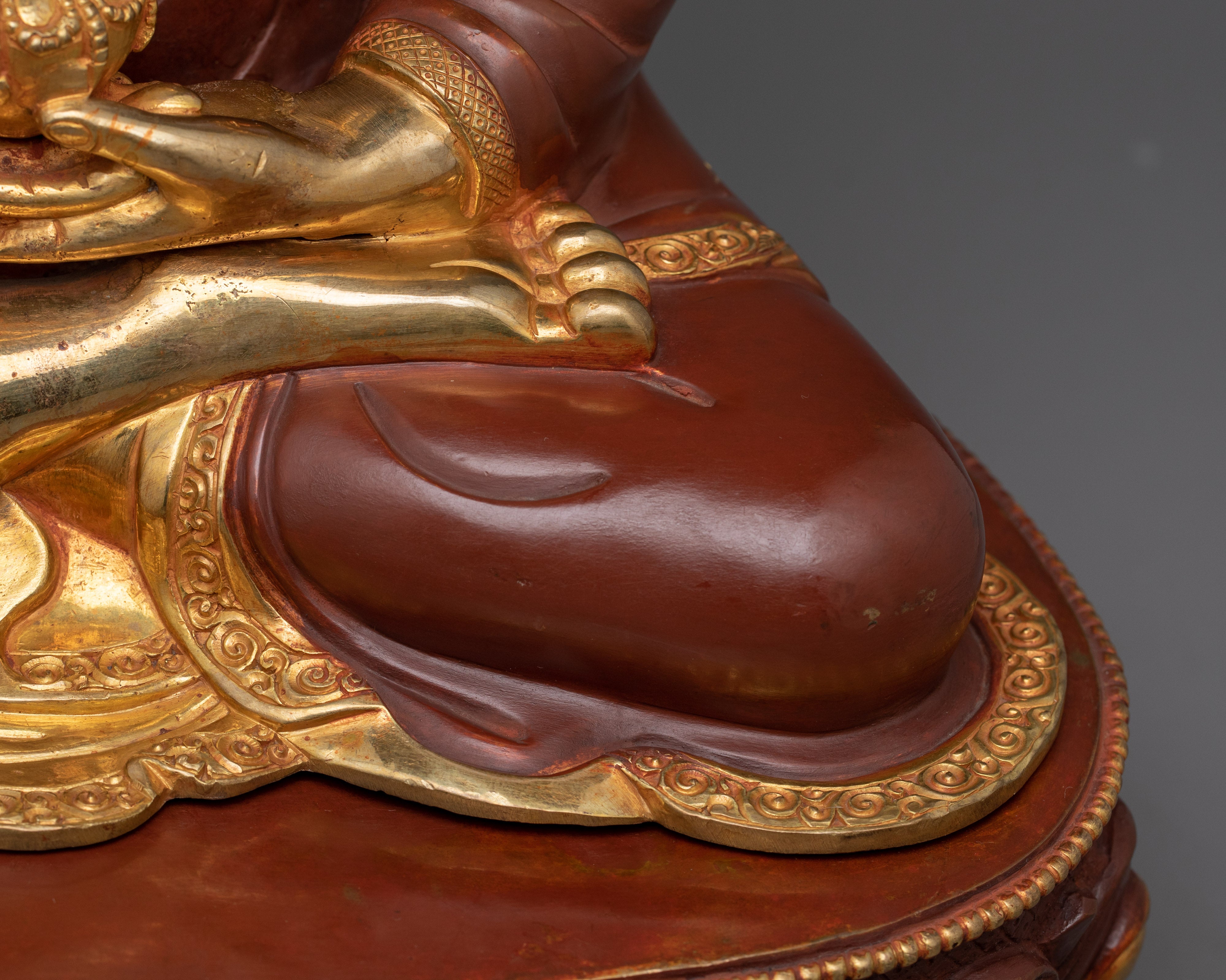 Handmade Buddha of Infinite Light Amitabha Statue | Spiritual Peaceful Home Decor