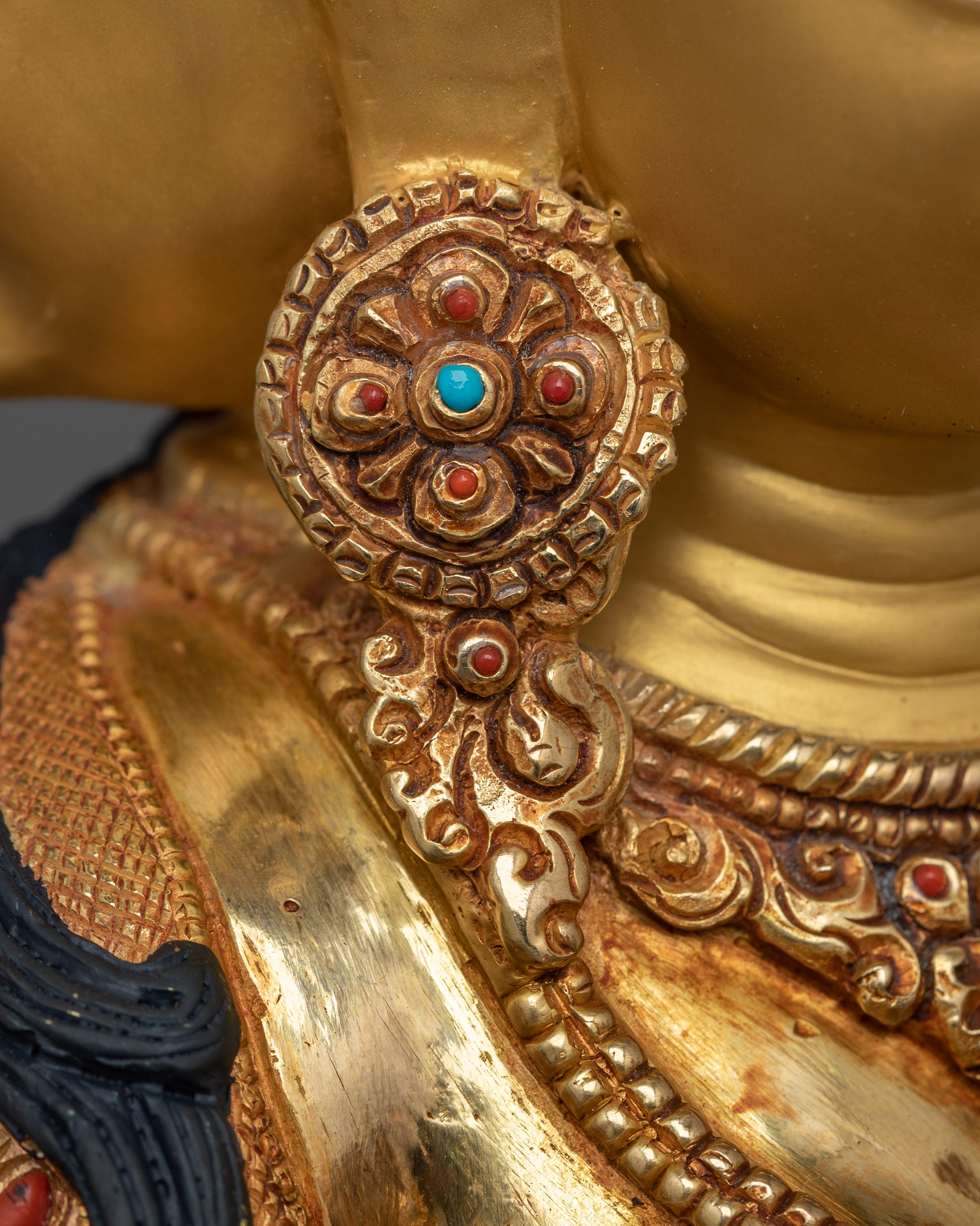Handmade Ushnishavijaya "Namgyalma" Statue | Enlightened Dakini Figurine