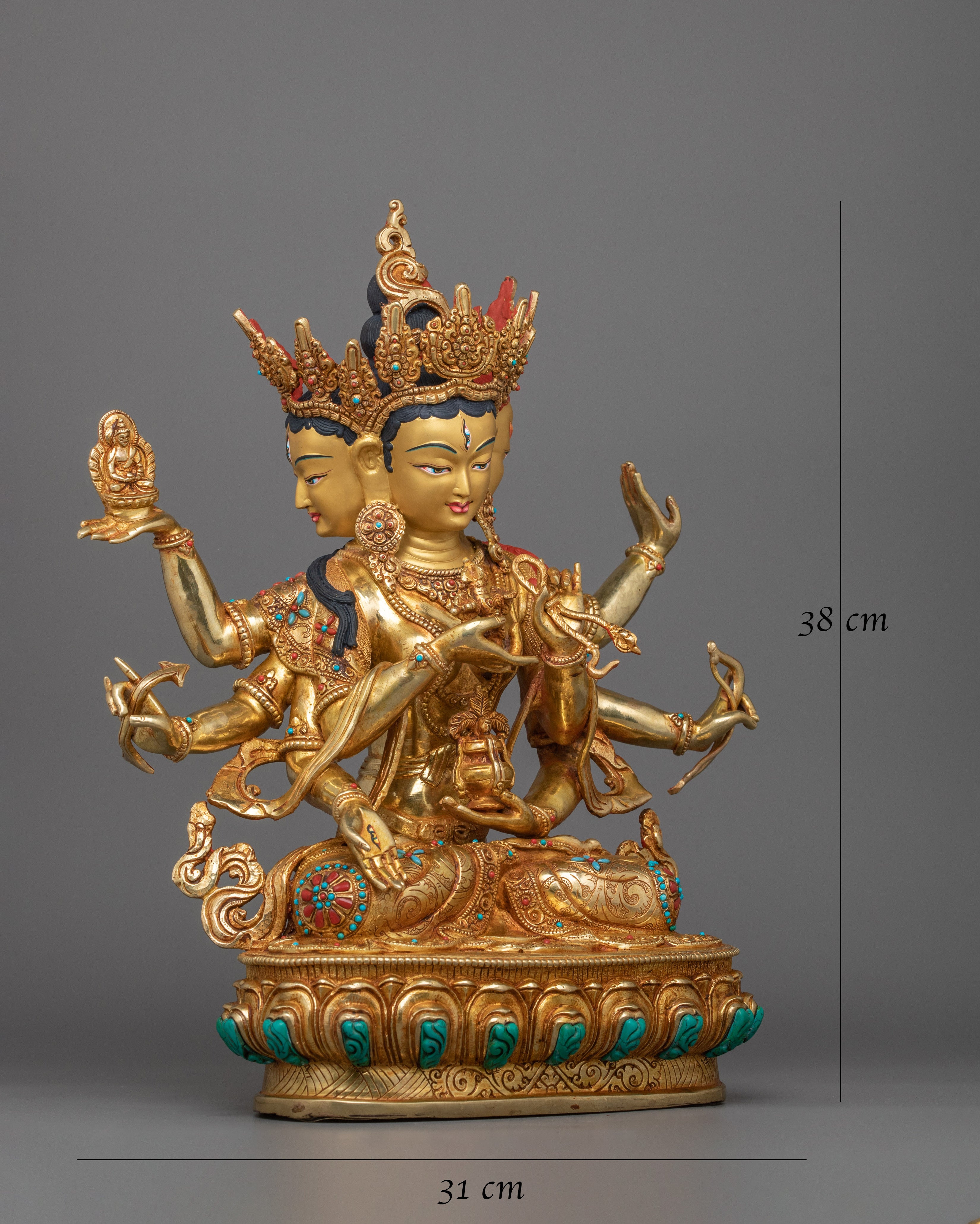 Handmade Ushnishavijaya "Namgyalma" Statue