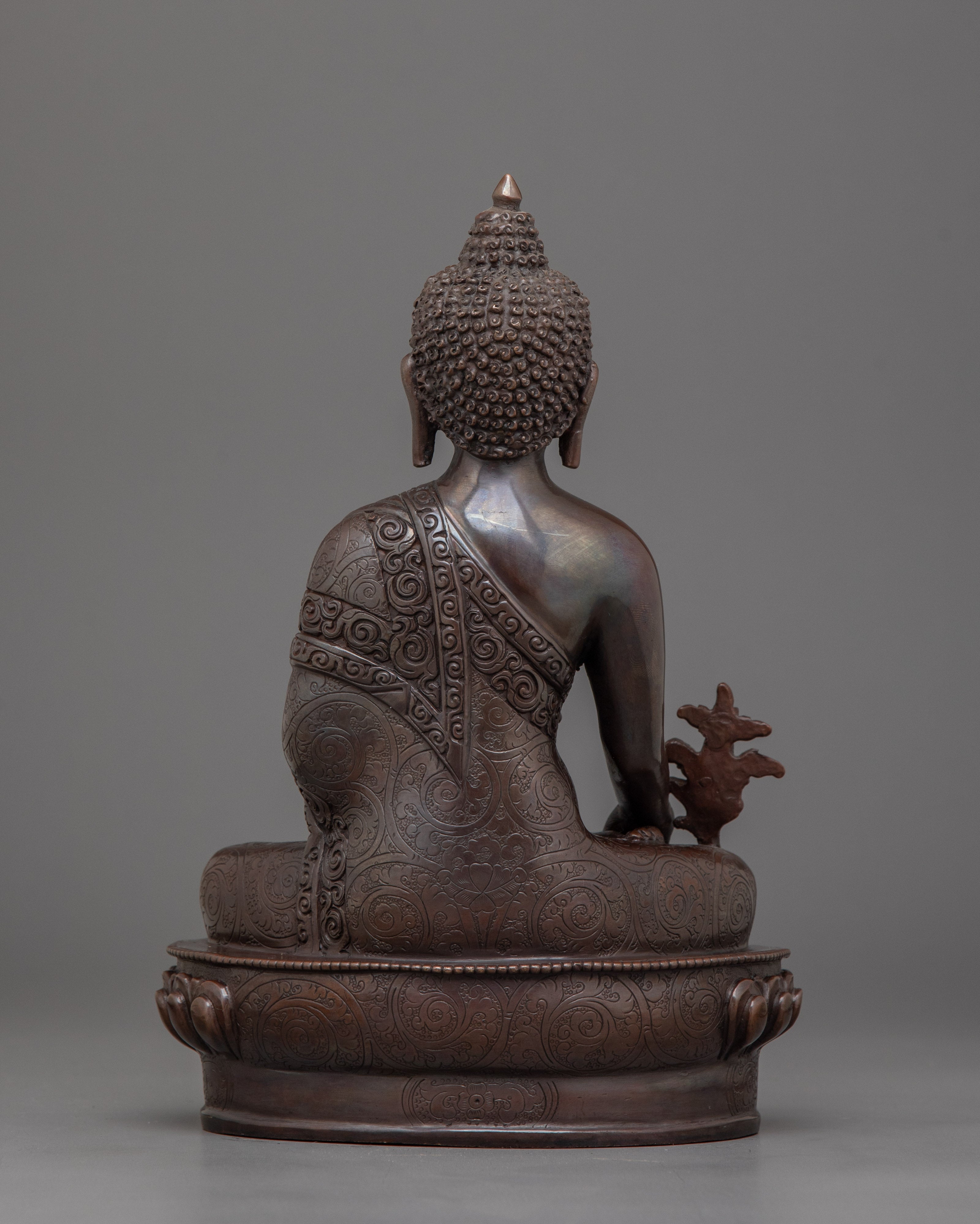 Handmade Medicine Buddha Deity Figurine | Perfect for Buddhist shrine