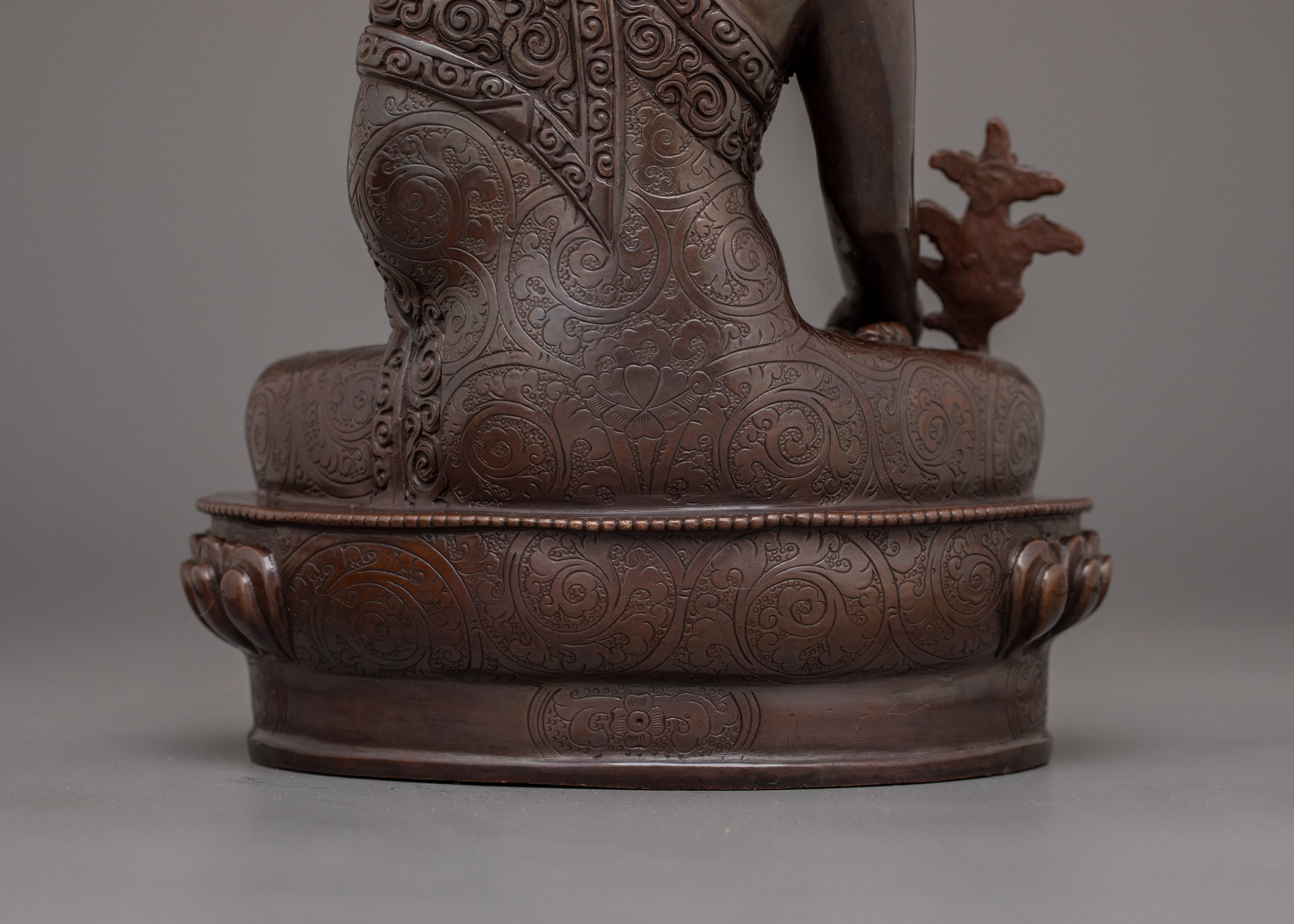 Handmade Medicine Buddha Deity Figurine | Perfect for Buddhist shrine