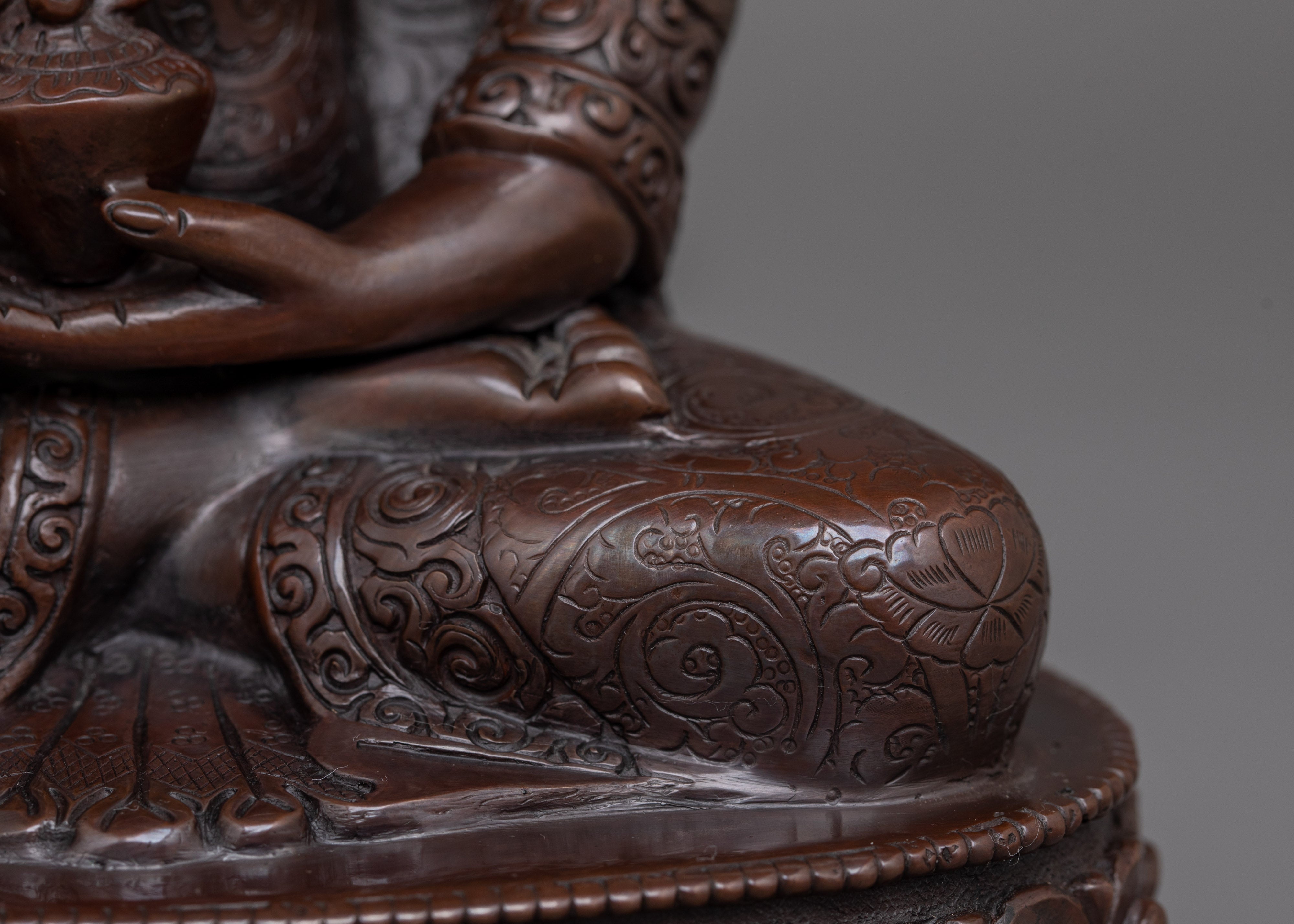 Handmade Medicine Buddha Deity Figurine | Perfect for Buddhist shrine