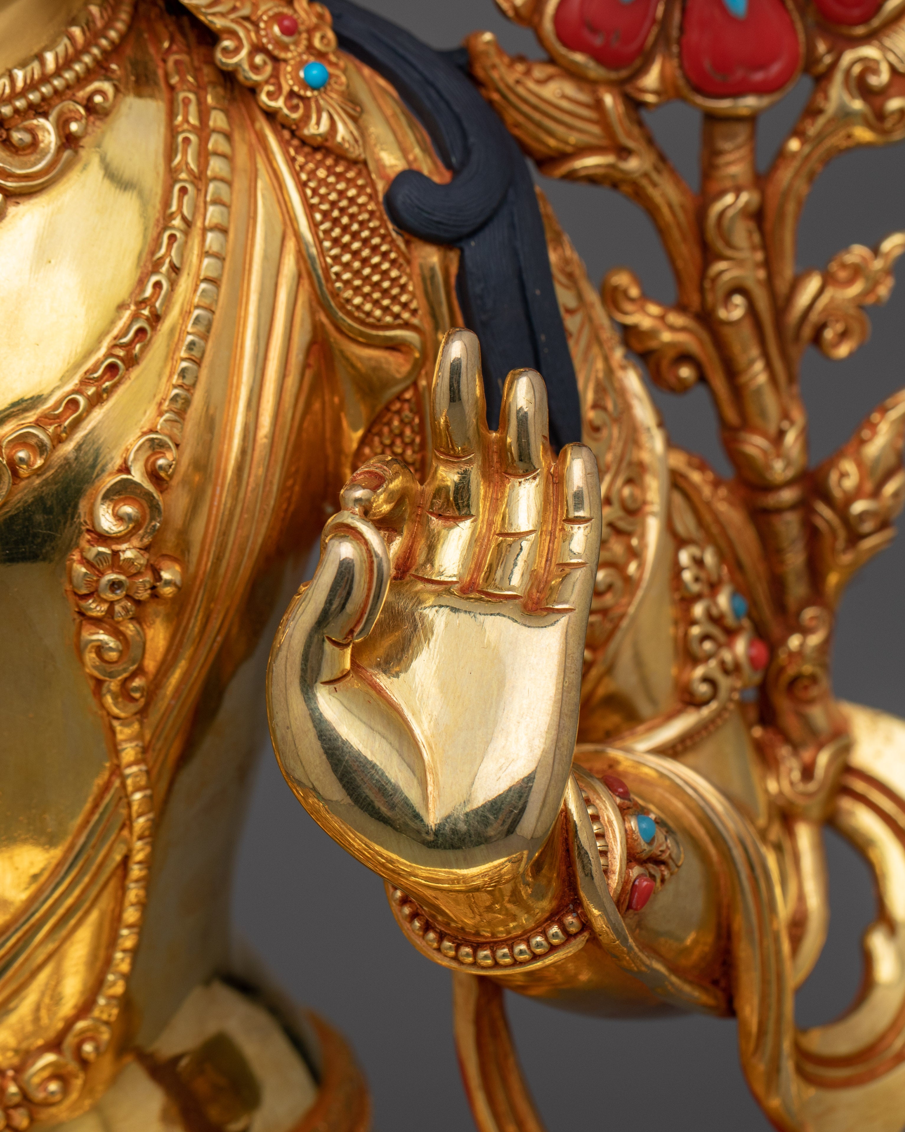 The Great Manjushri With Prajna Khadga | Also Know as Wisdom God