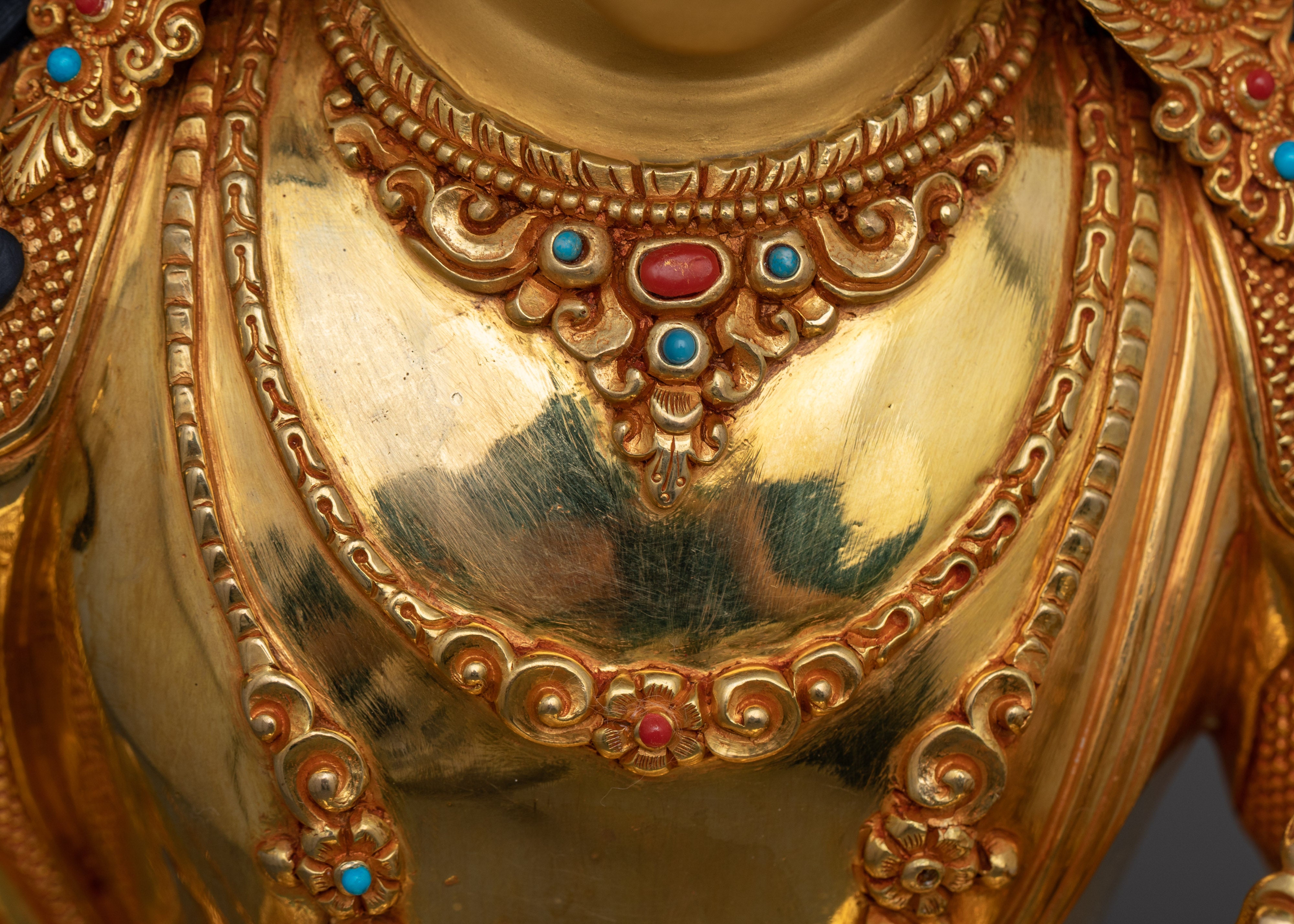 The Great Manjushri With Prajna Khadga | Also Know as Wisdom God