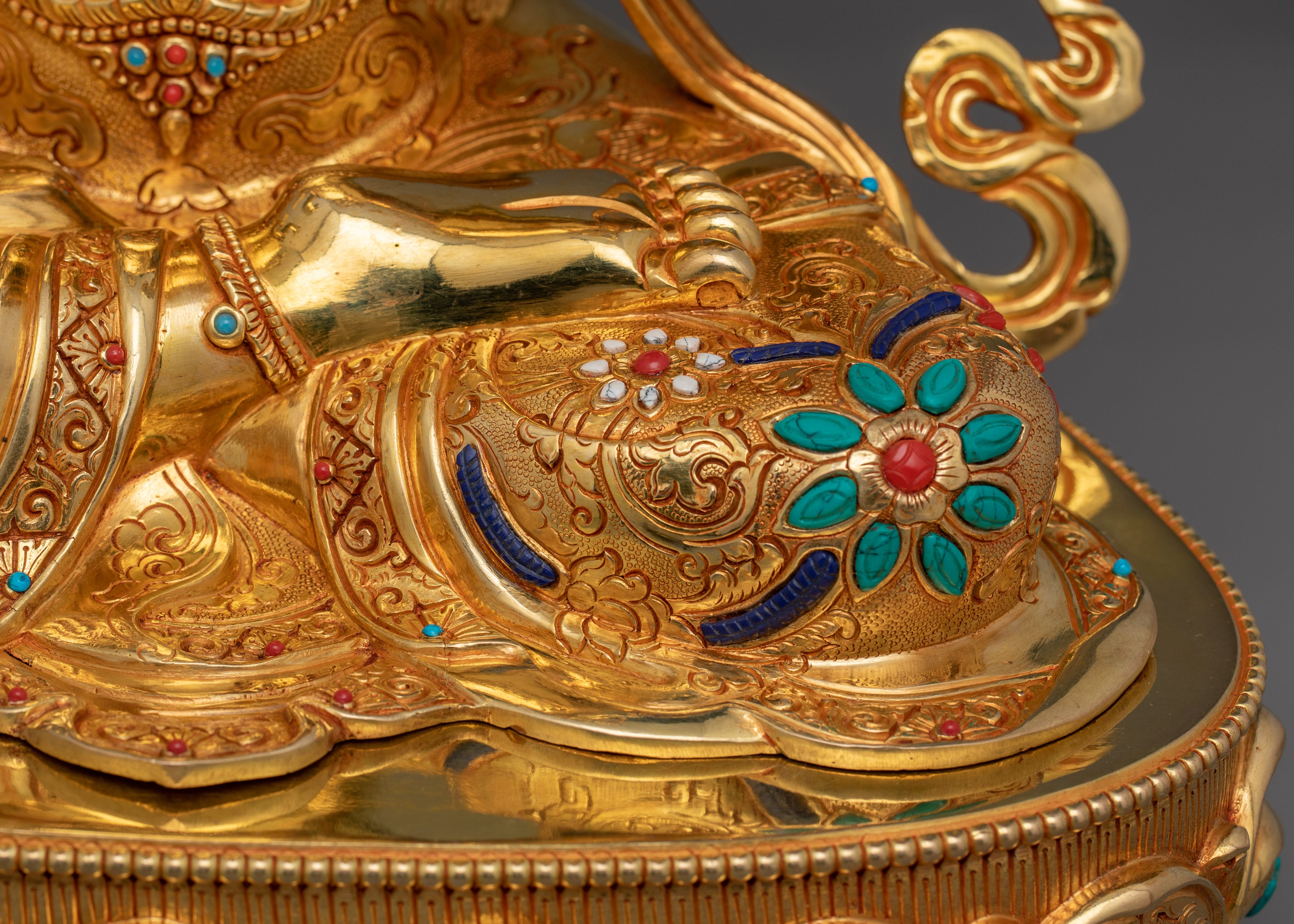 The Great Manjushri With Prajna Khadga | Also Know as Wisdom God