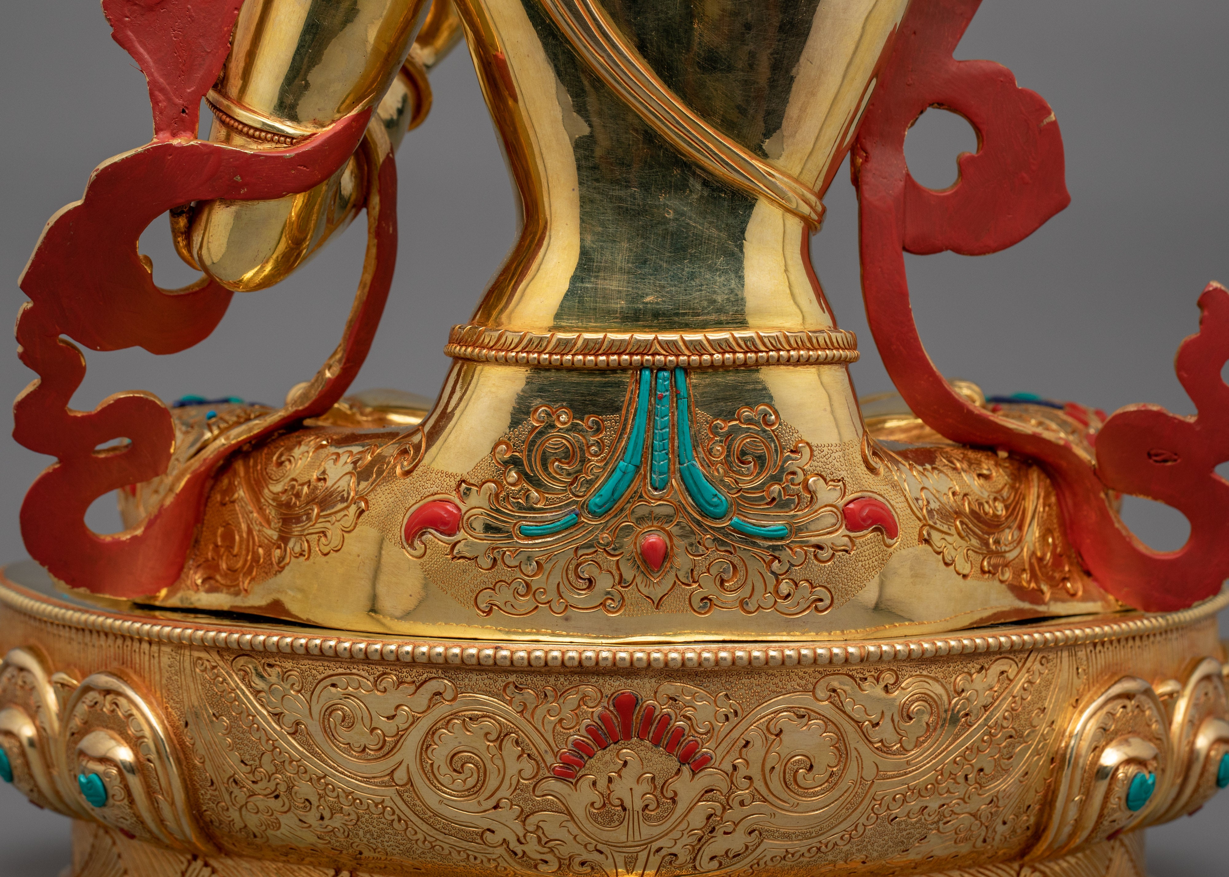 The Great Manjushri With Prajna Khadga | Also Know as Wisdom God