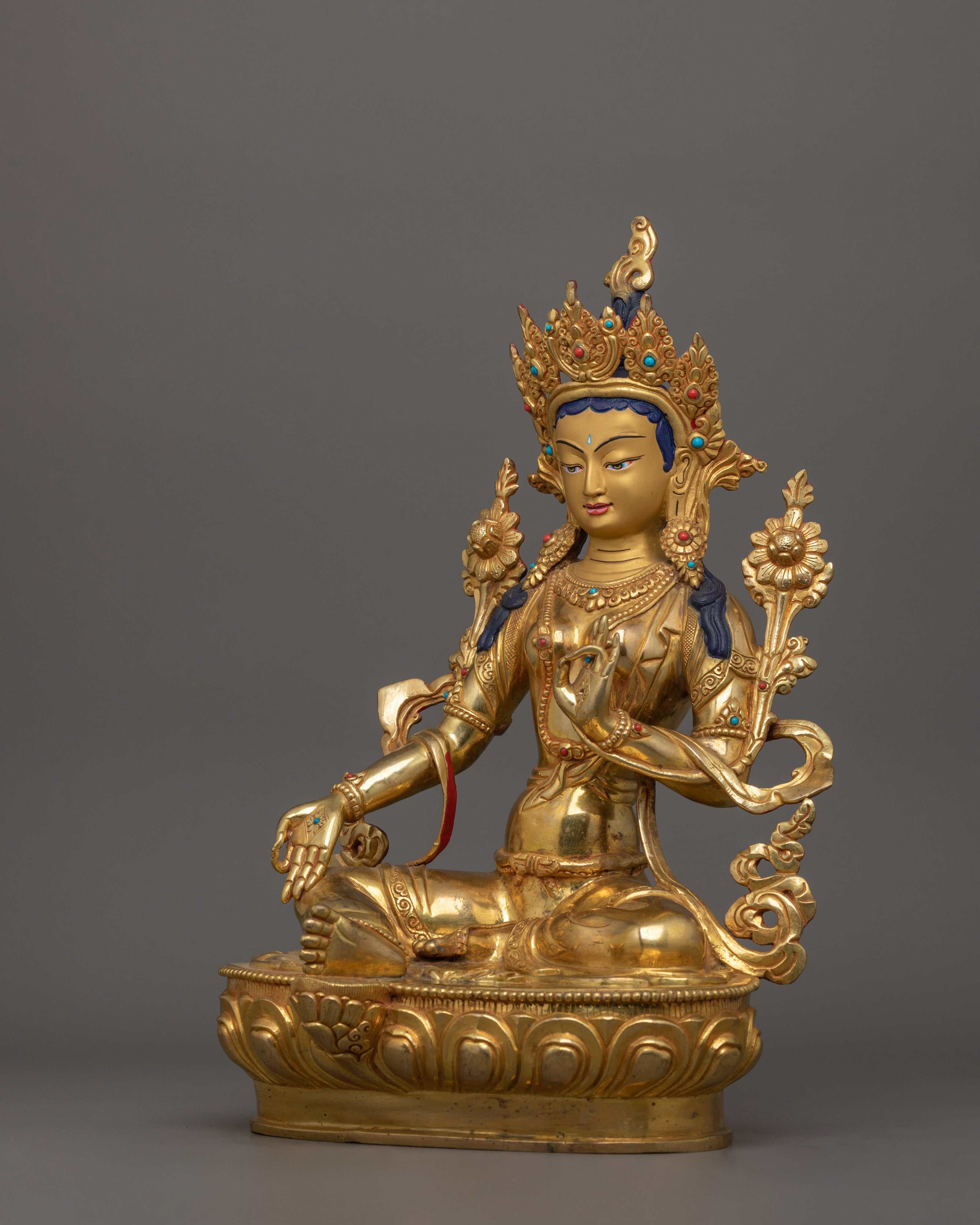 Green Tara Spiritual Decor for Divine Protection | Mother of all Buddhas