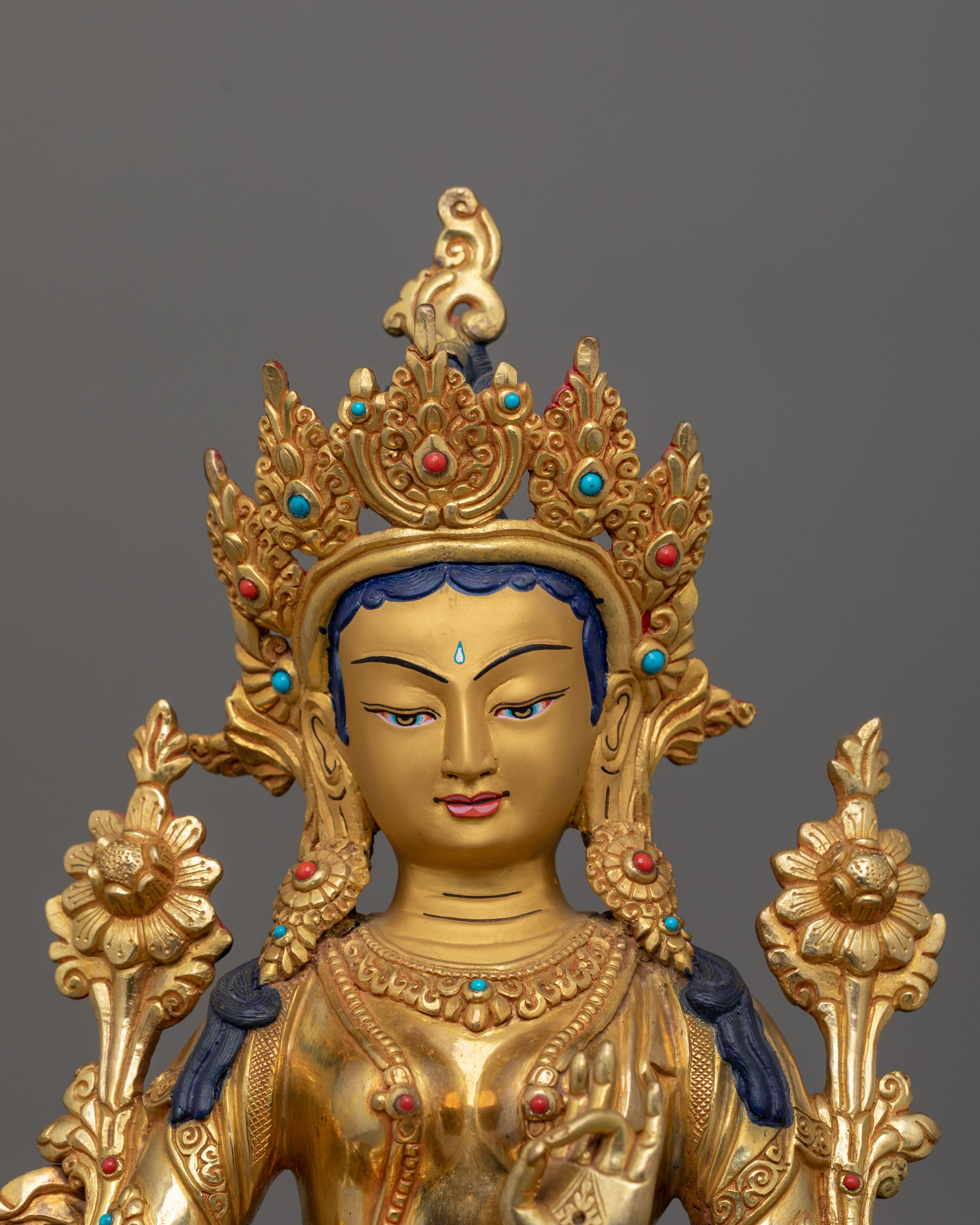 Green Tara Spiritual Decor for Divine Protection | Mother of all Buddhas