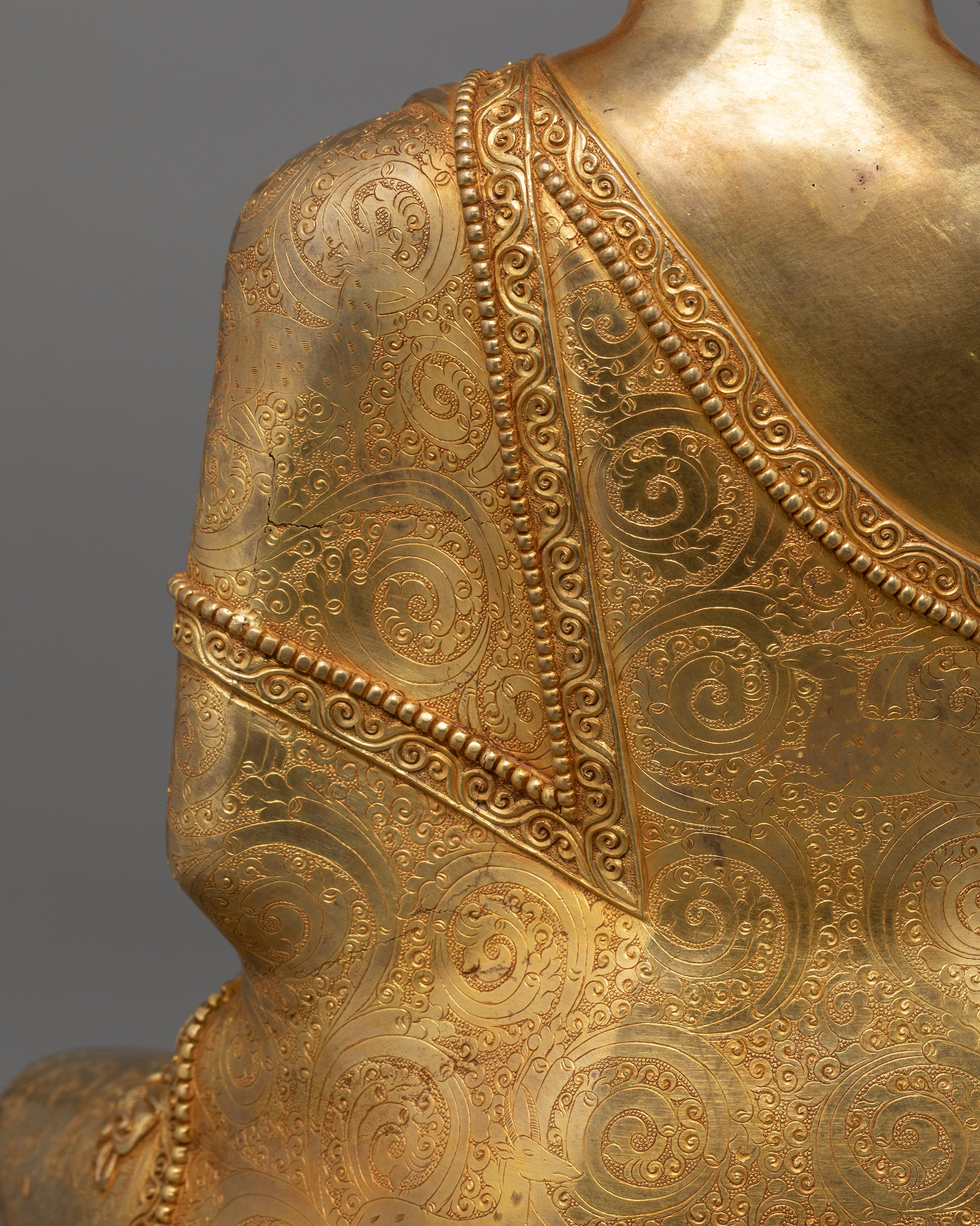 Enlightened Guru Buddha Shakyamuni Statue | Symbol of mindfulness practice