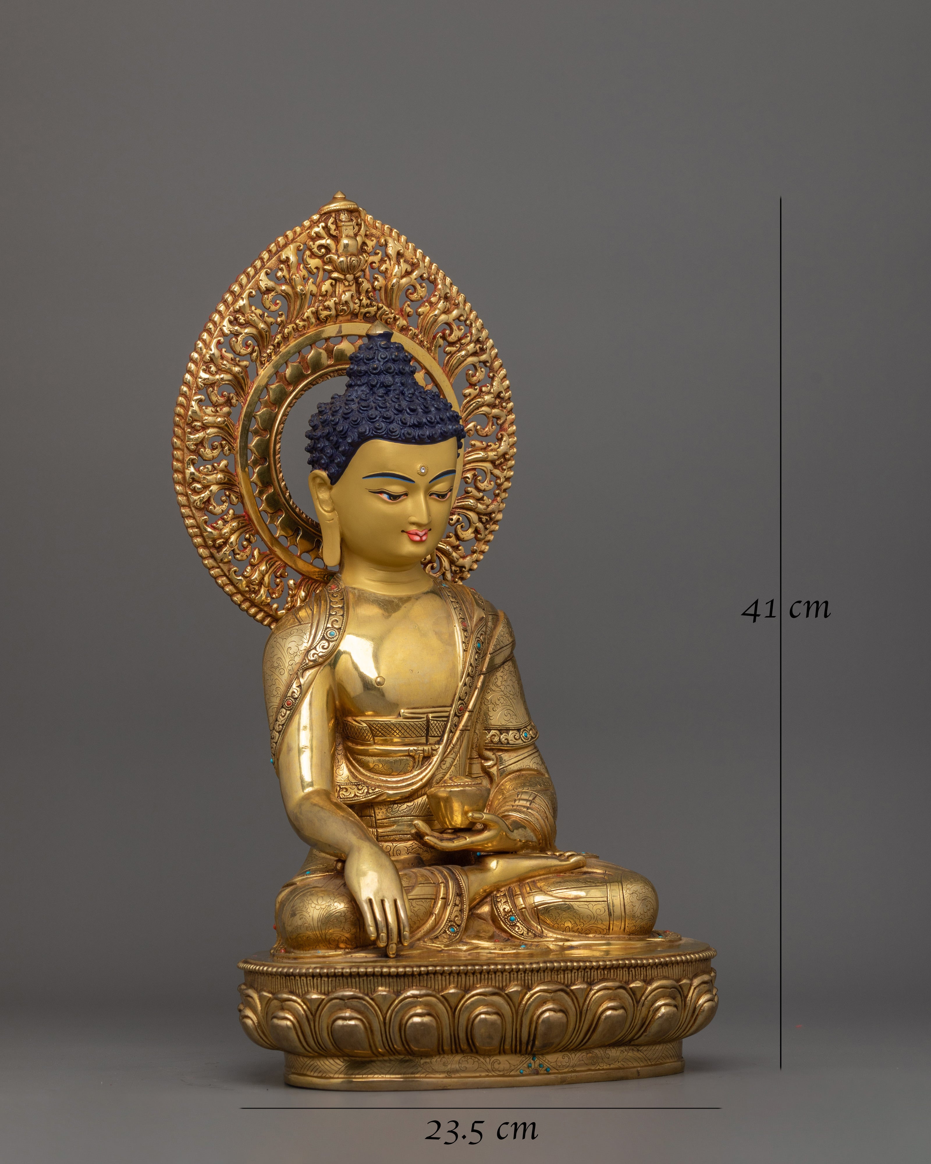 16.5 inch Handmade Tibetan Shakyamuni