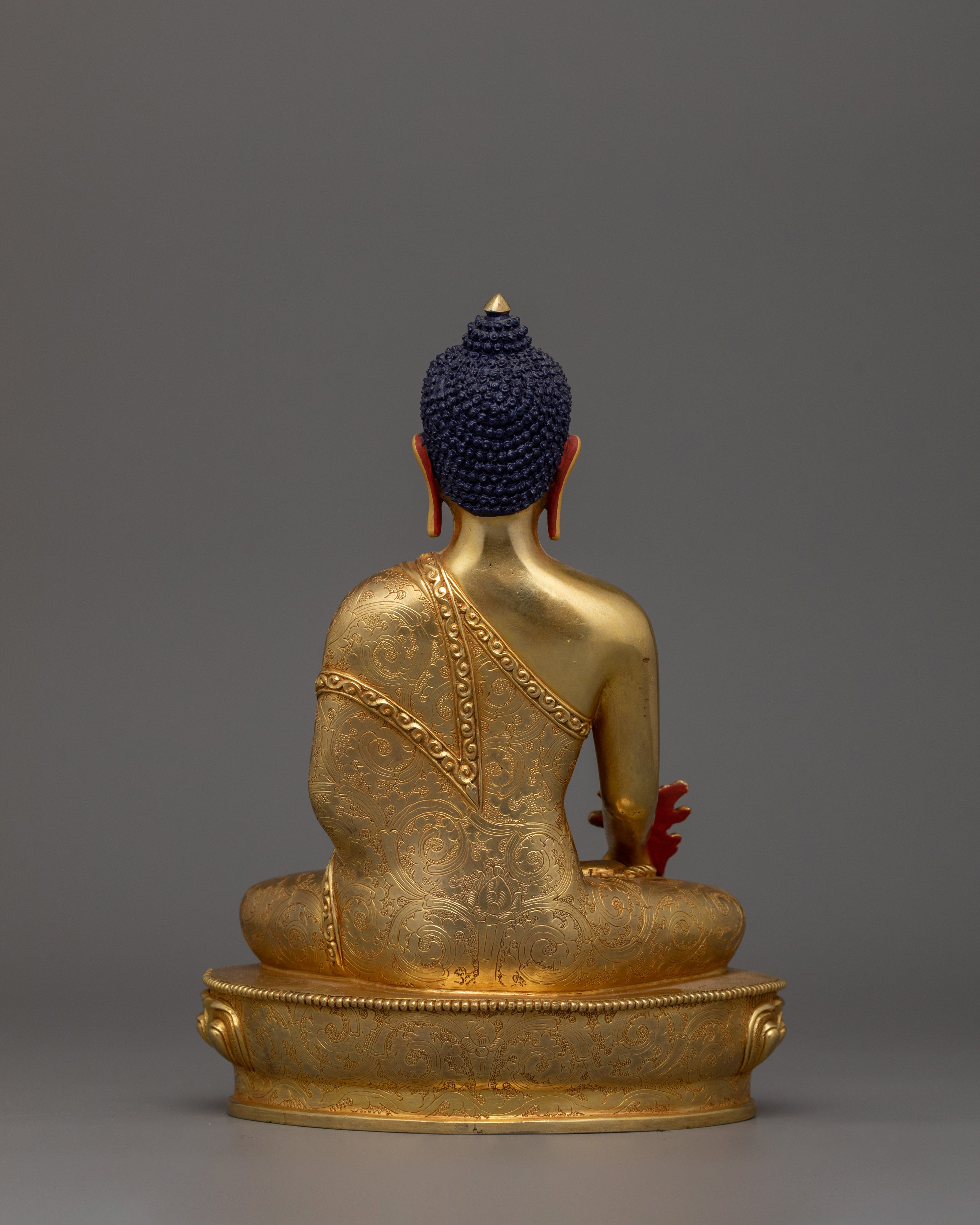 Handcrafted Medicine Buddha Deity Figurine | Healer for Spiritual Wellness