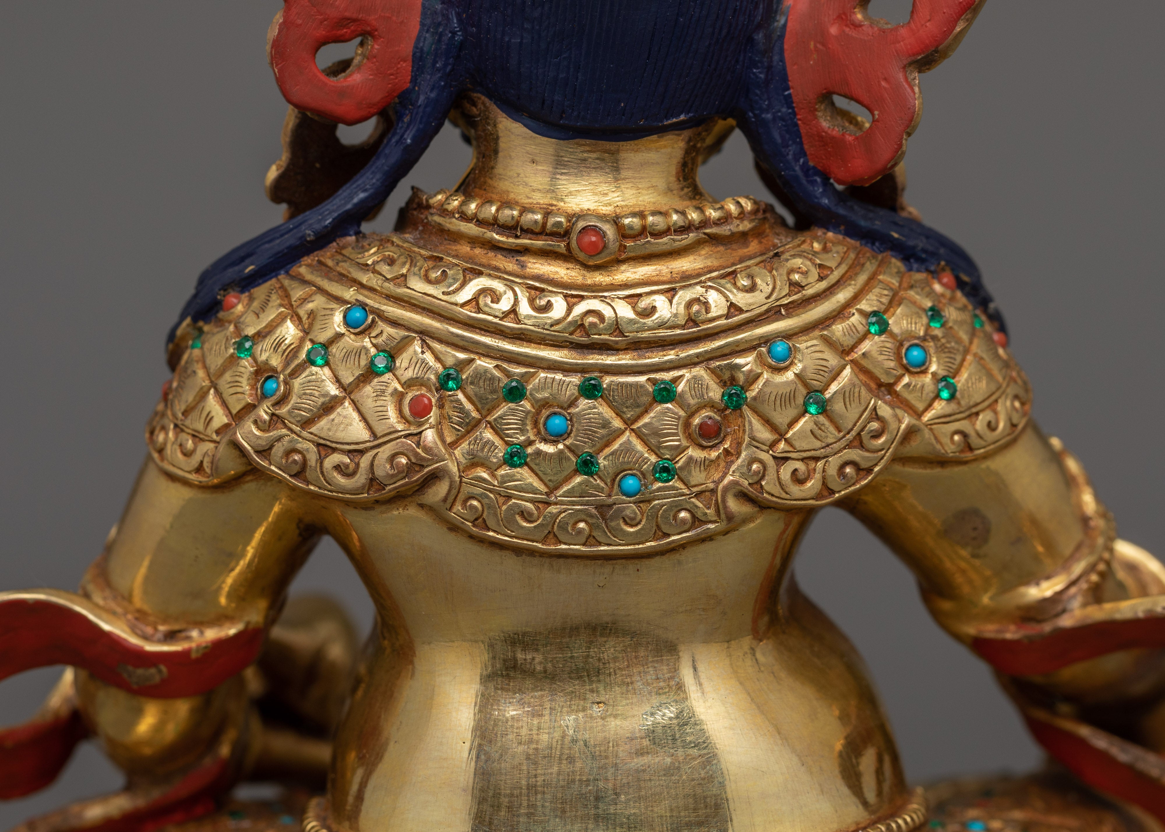 Tibetan Wealth God Dzambhala Statue | Spiritual Wealth and Prosperity Deity