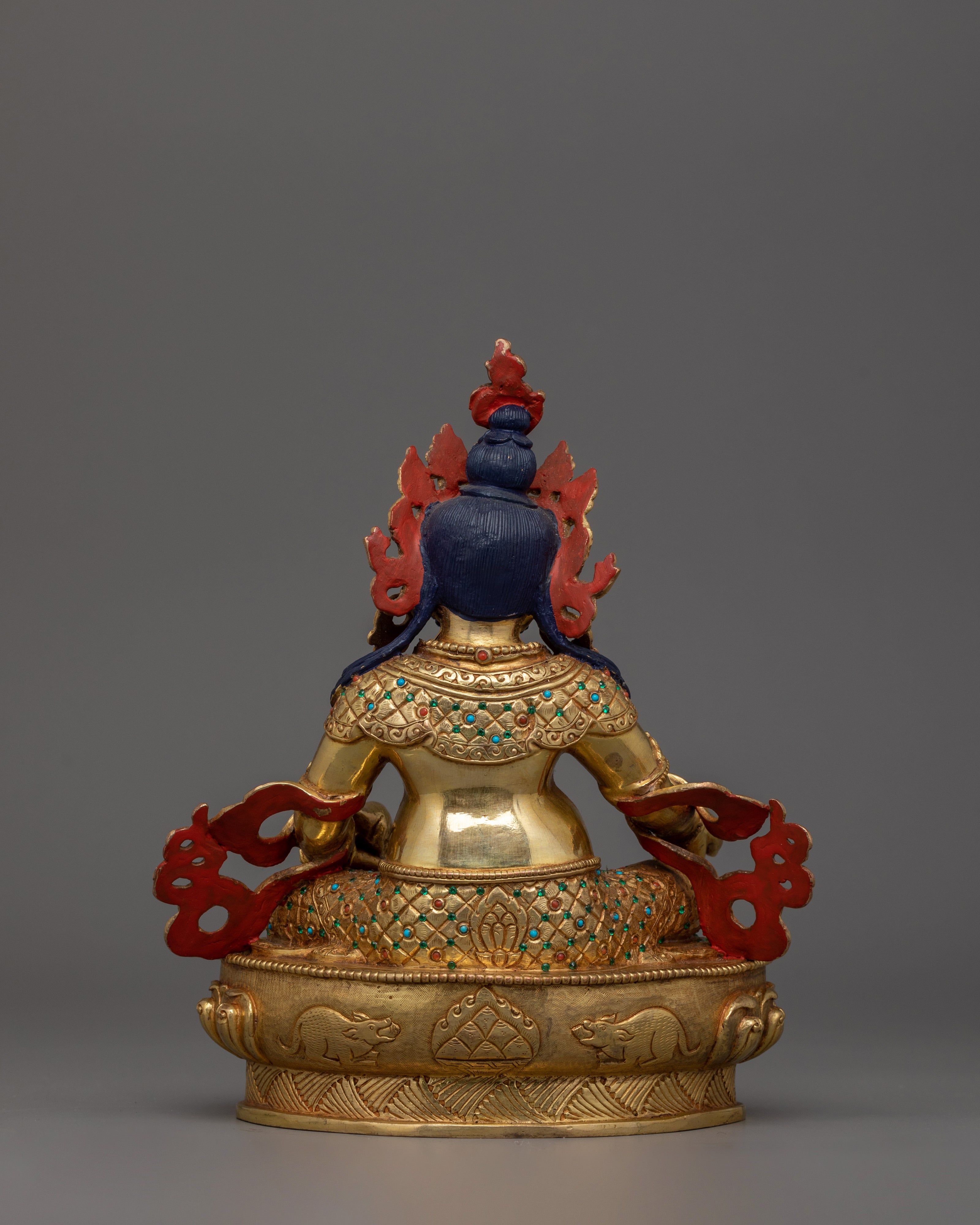 Tibetan Wealth God Dzambhala Statue | Spiritual Wealth and Prosperity Deity