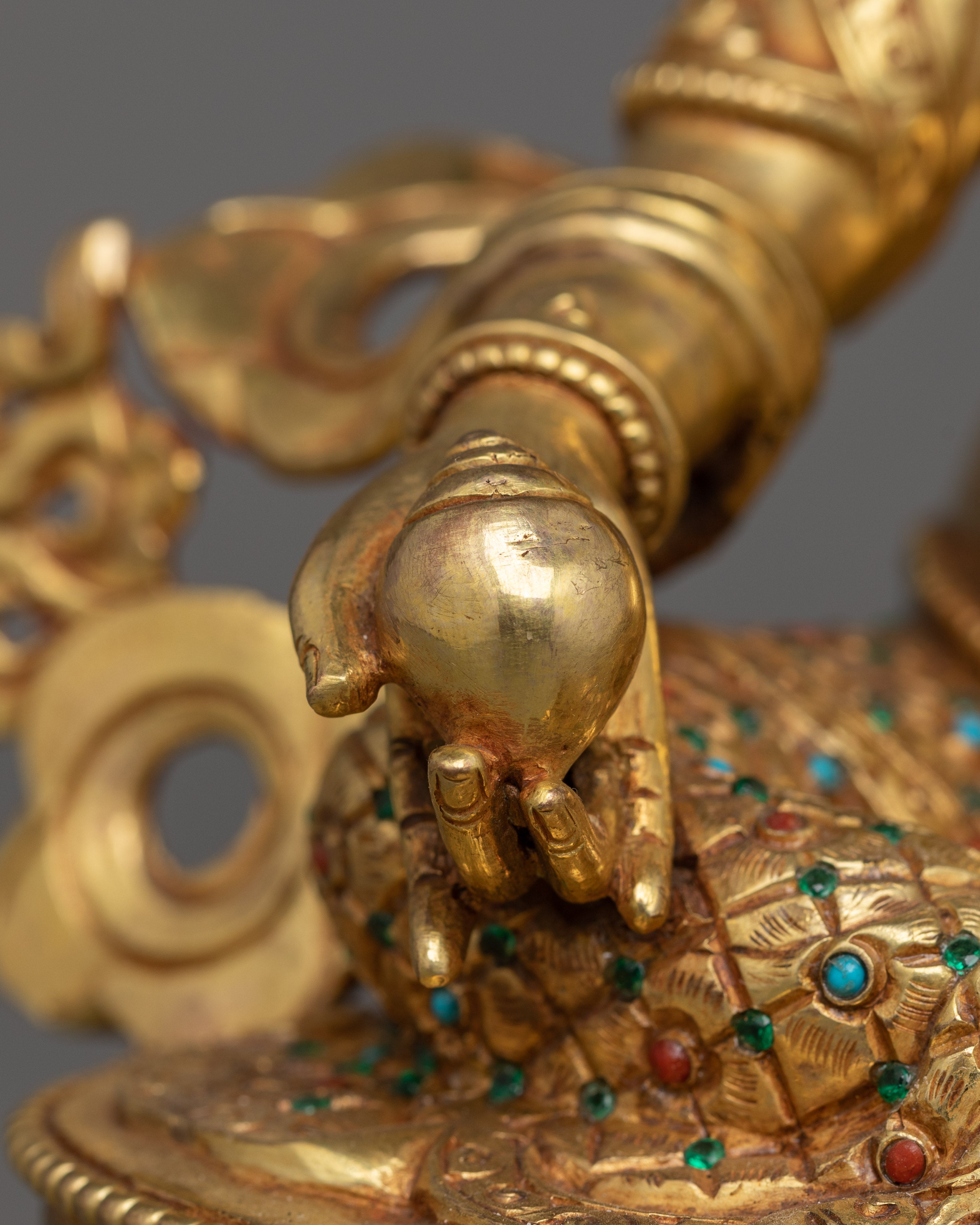 Tibetan Wealth God Dzambhala Statue | Spiritual Wealth and Prosperity Deity