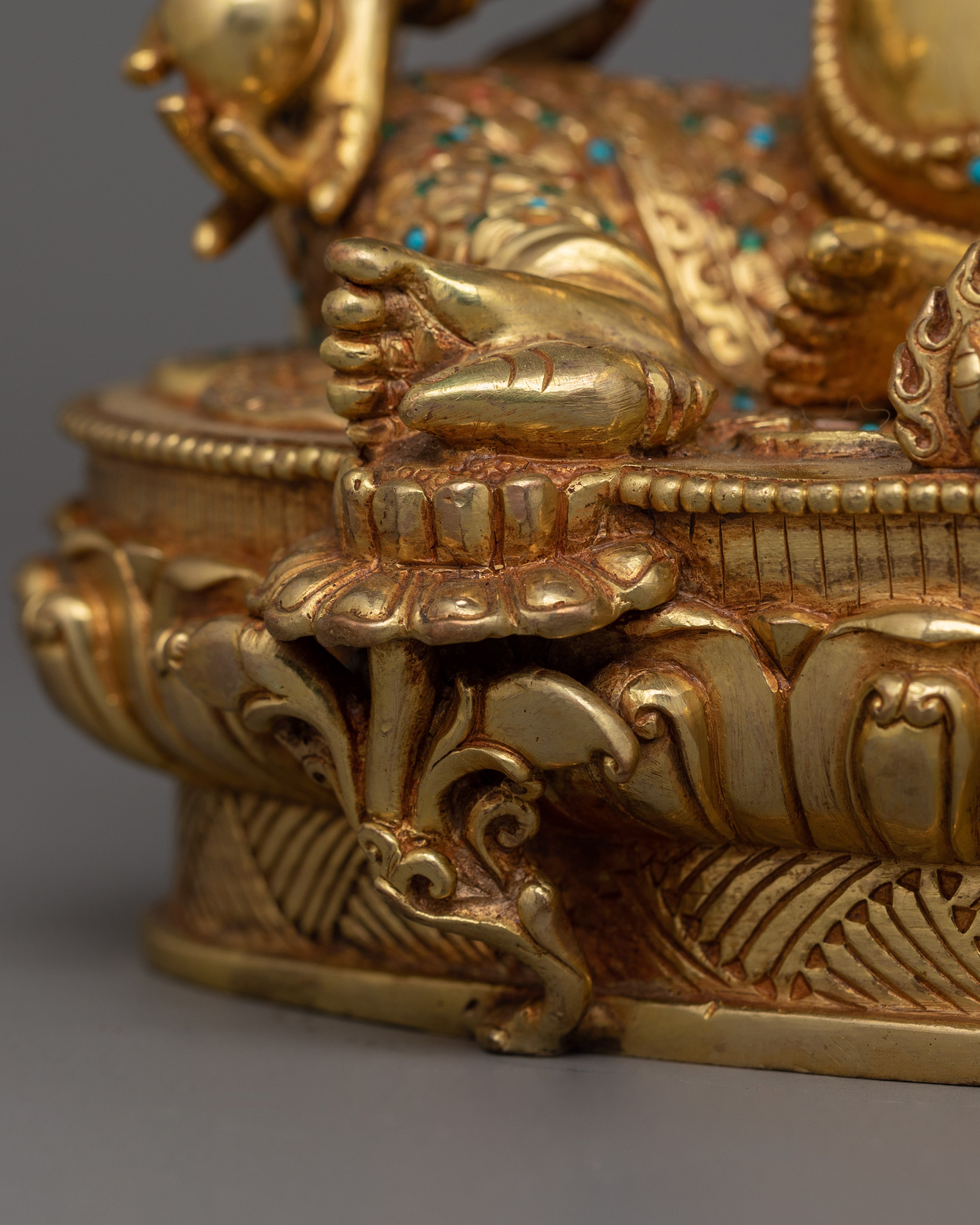 Tibetan Wealth God Dzambhala Statue | Spiritual Wealth and Prosperity Deity