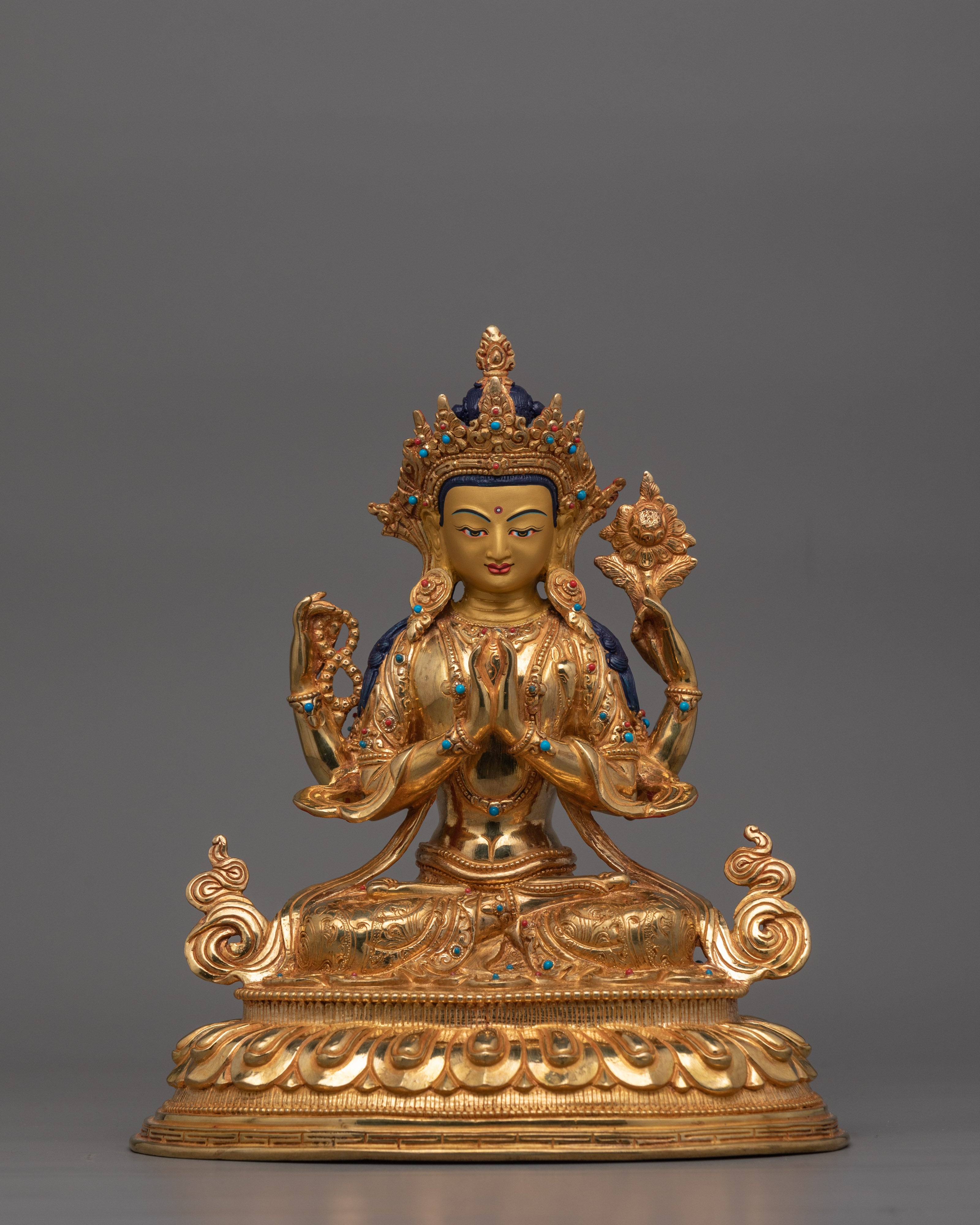 Historical 4 Armed Chenrezig