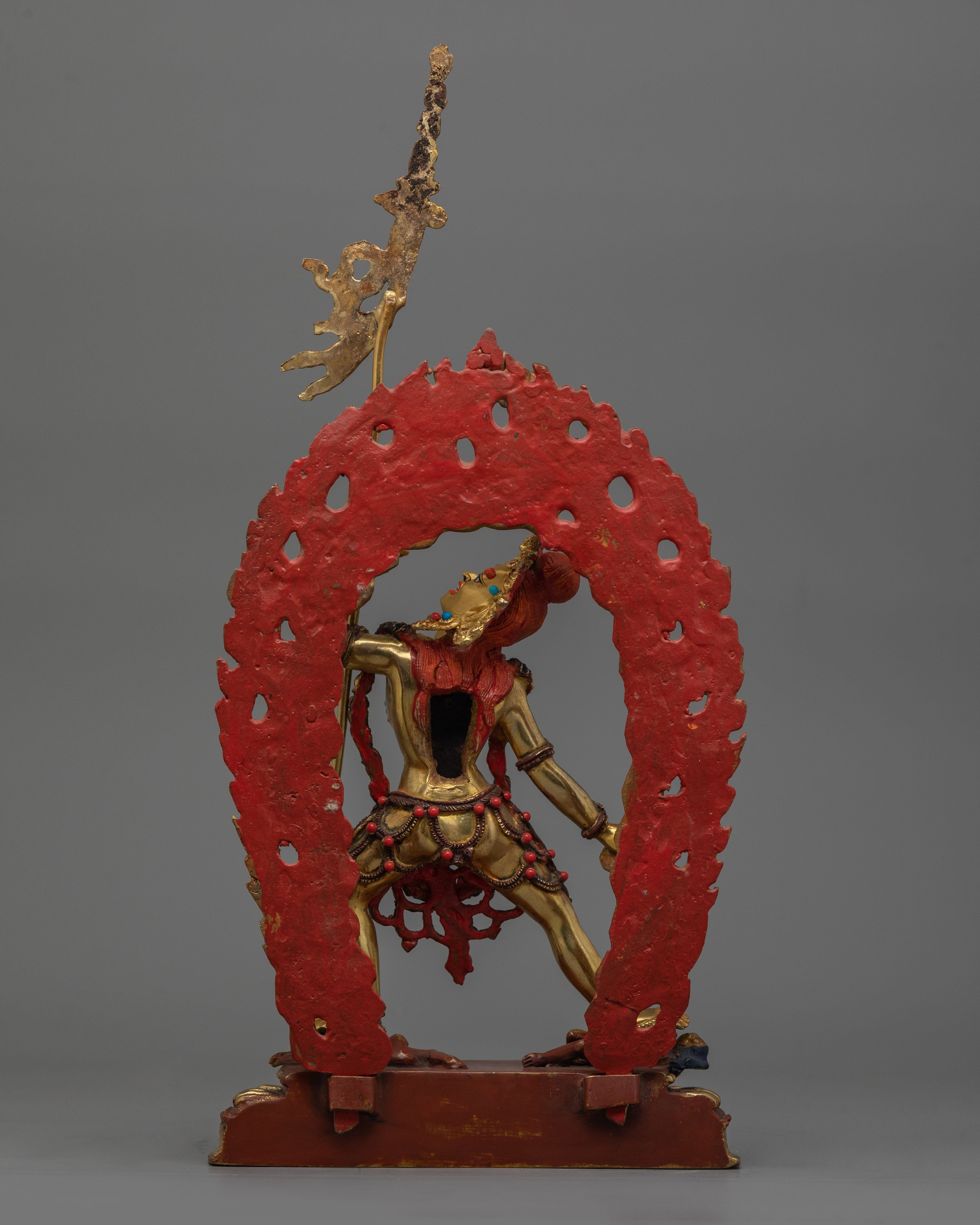 Female Buddha Tantric Deity Vajrayogini Statue | The Powerful Divine Red Dakini