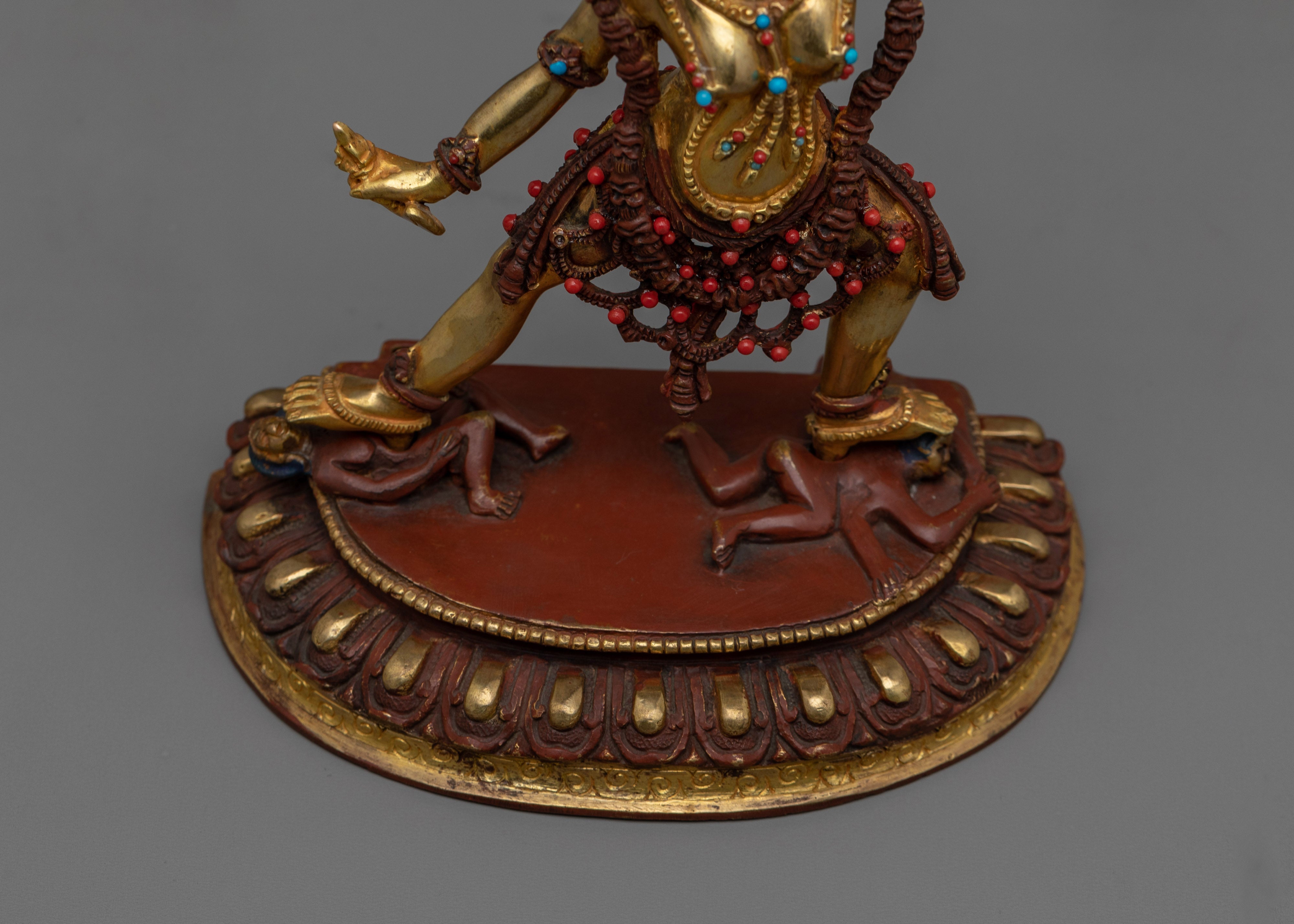 Female Buddha Tantric Deity Vajrayogini Statue | The Powerful Divine Red Dakini