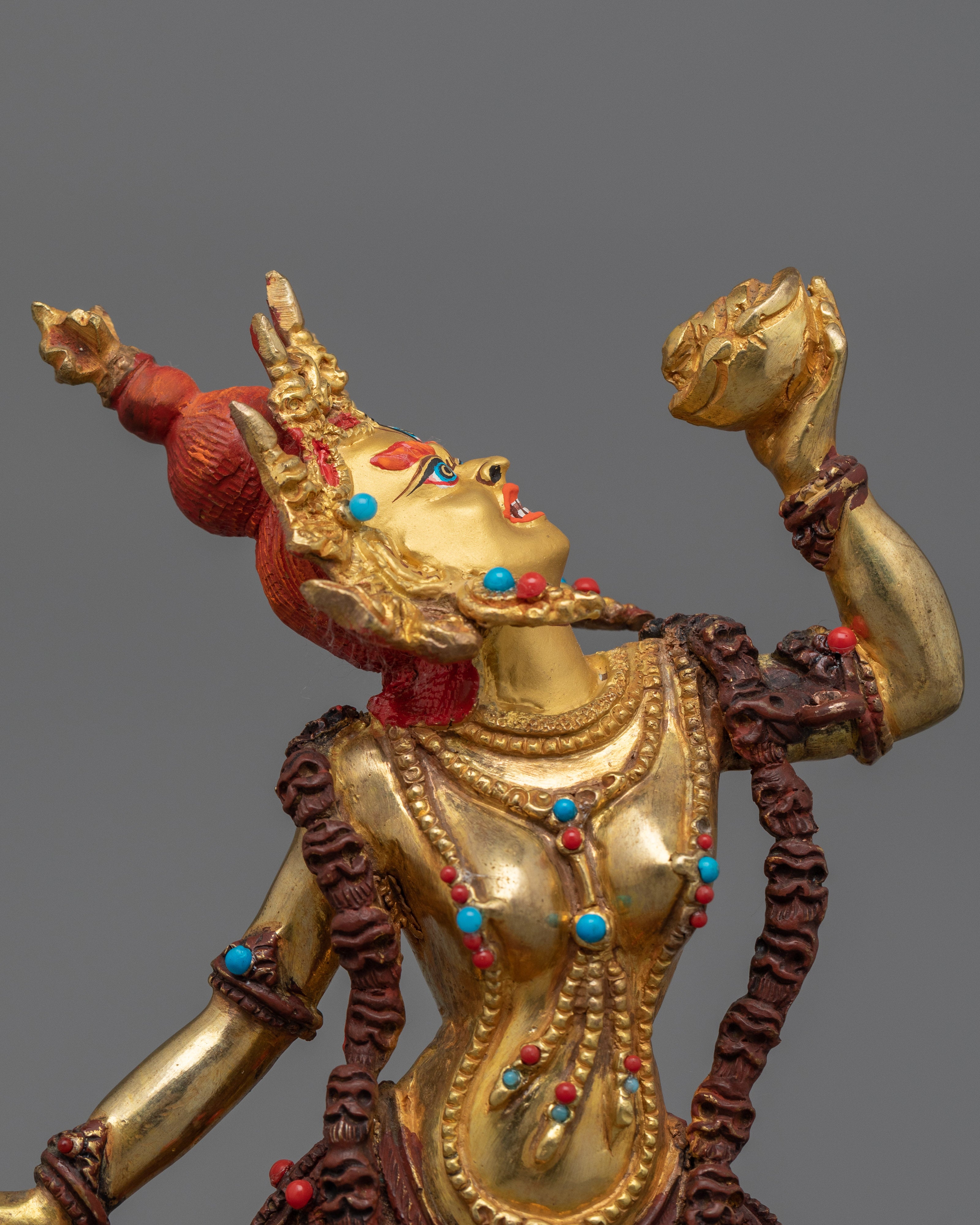 Female Buddha Tantric Deity Vajrayogini Statue | The Powerful Divine Red Dakini