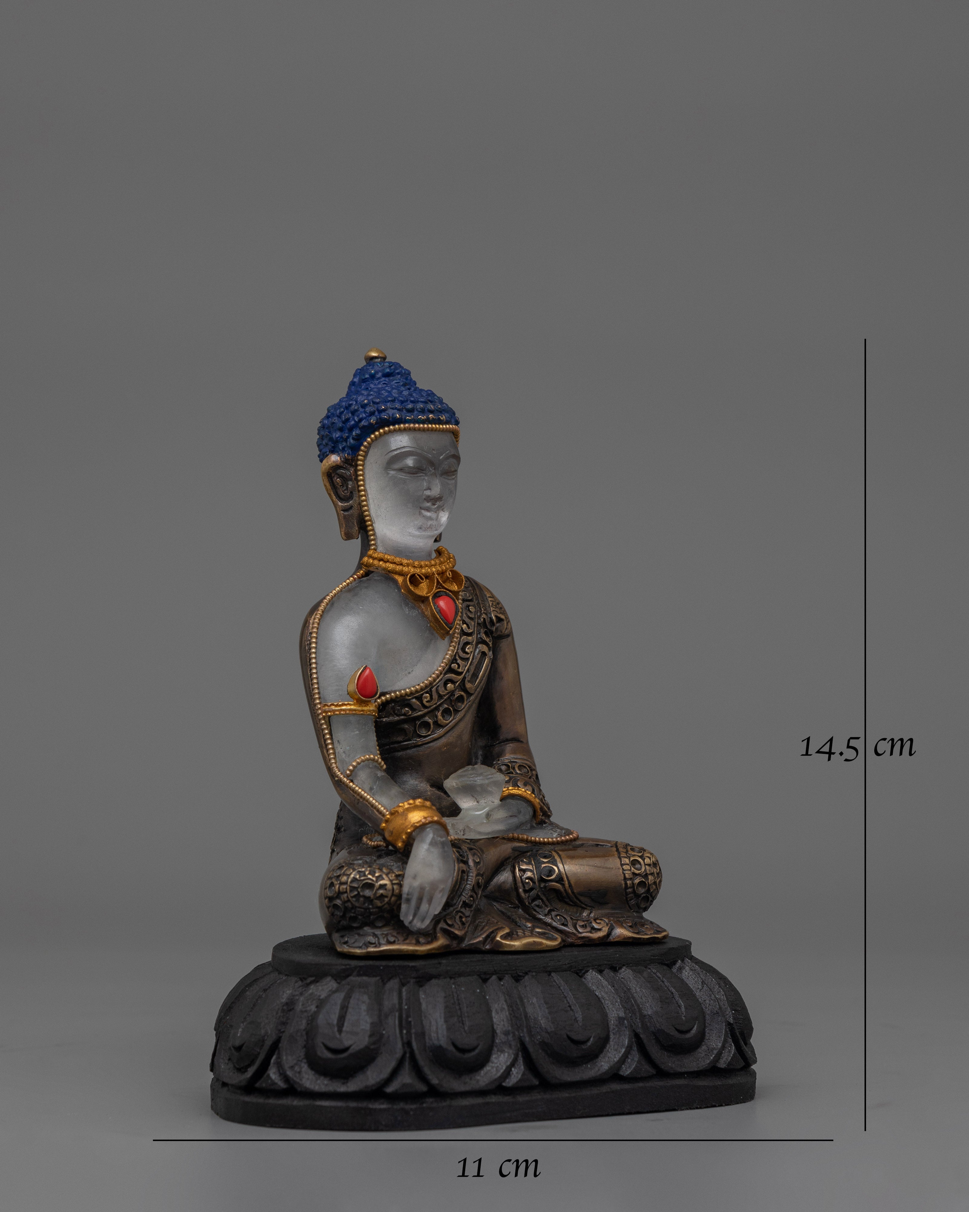 Handmade Tibetan Buddha Shakyamuni Sculpture